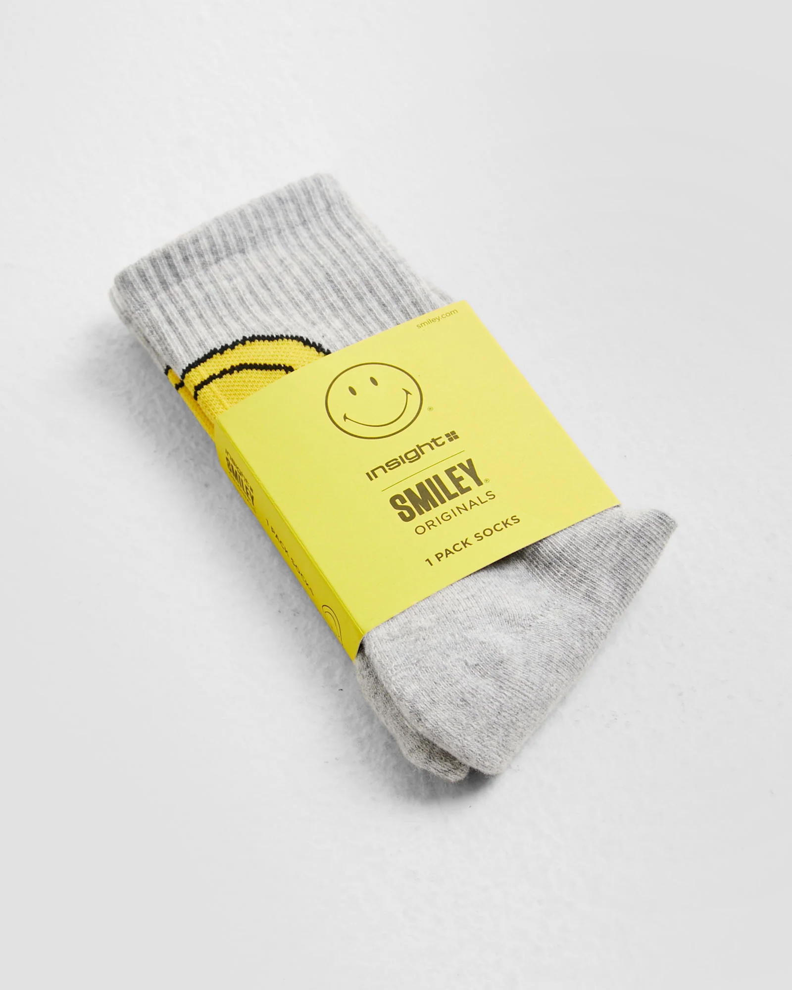 Insight x Smiley Logo Socks 1Pk - Image 3