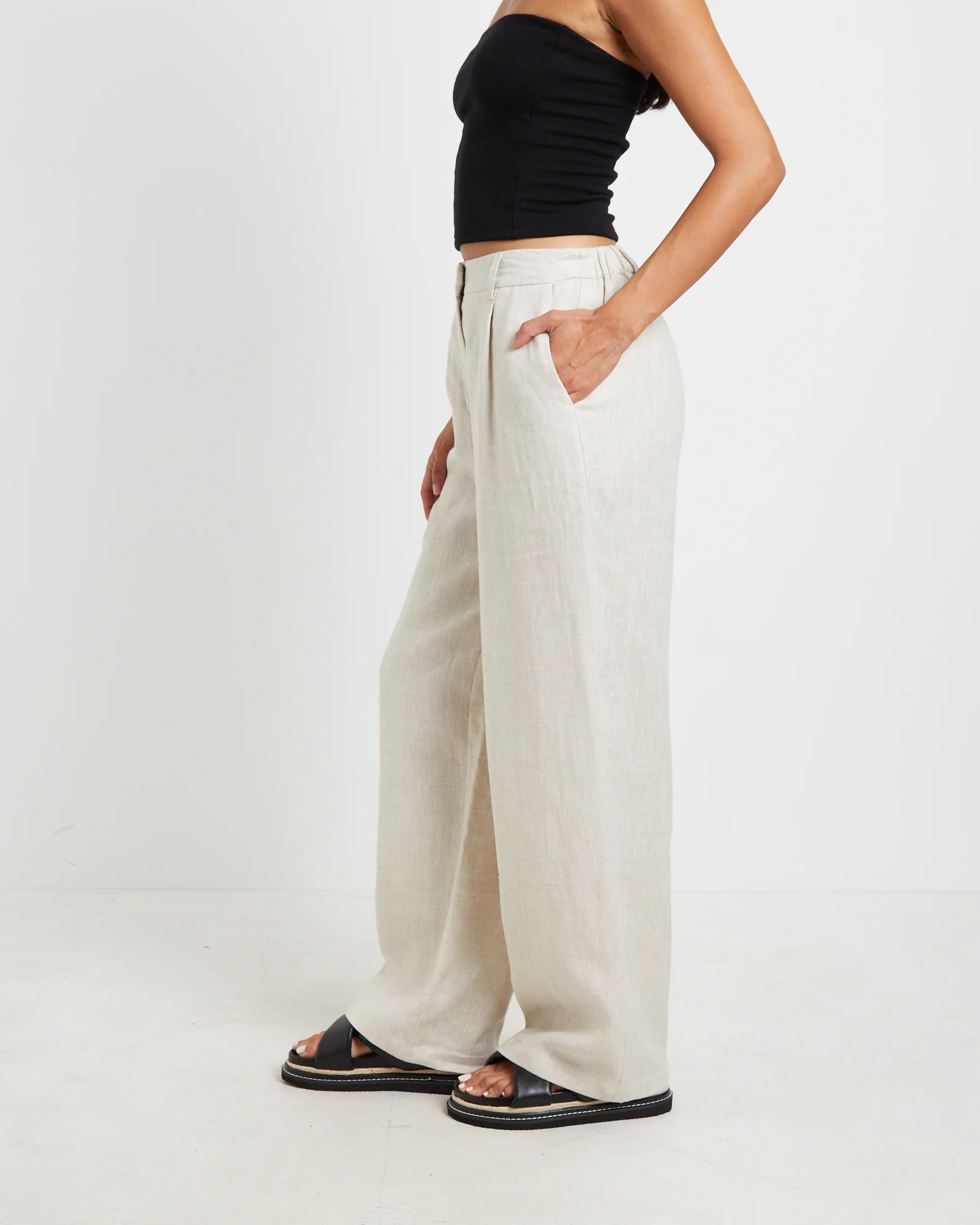 Jemimah Linen Trousers - Image 4