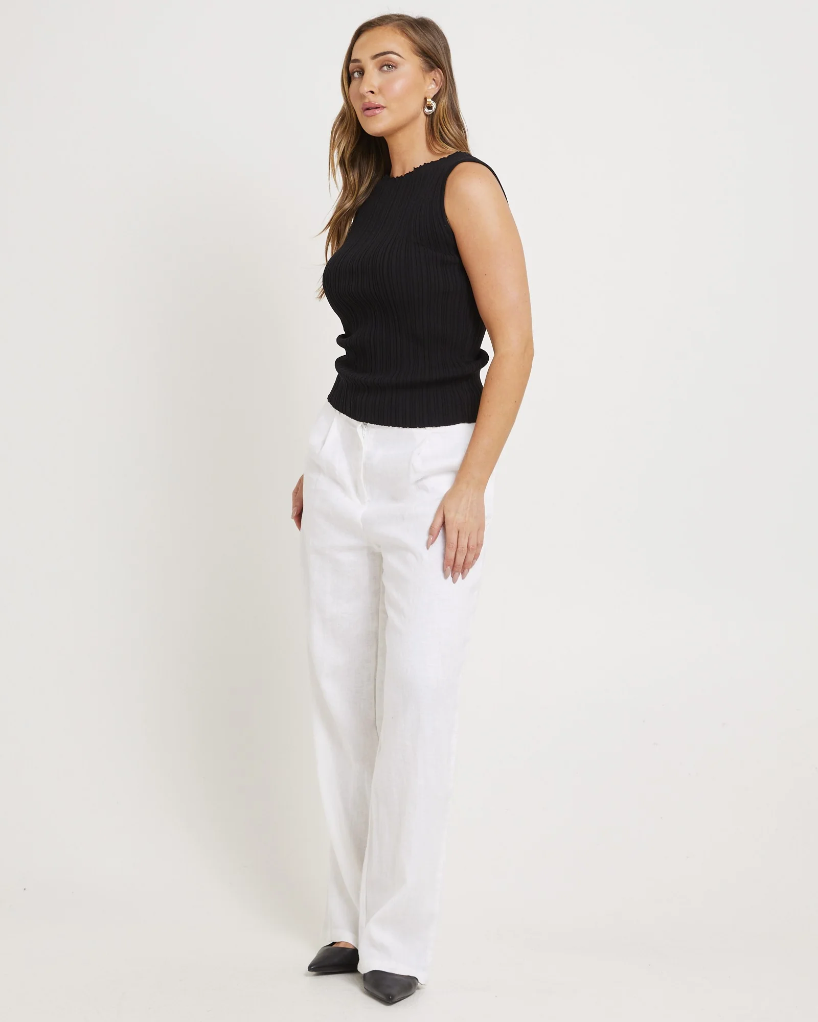 Jemimah Linen Trousers - Image 4