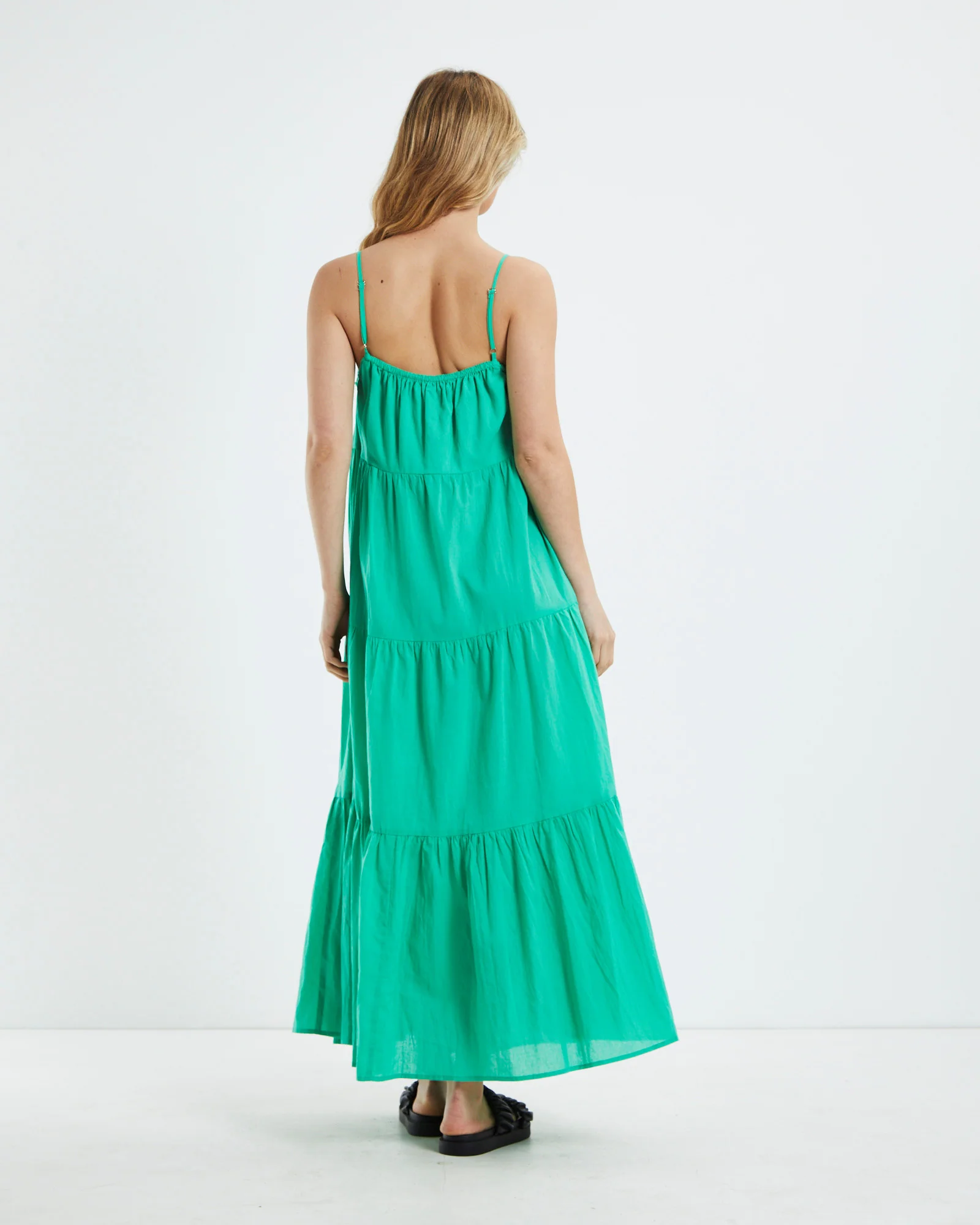 Jenna Maxi Dress Green - Image 2