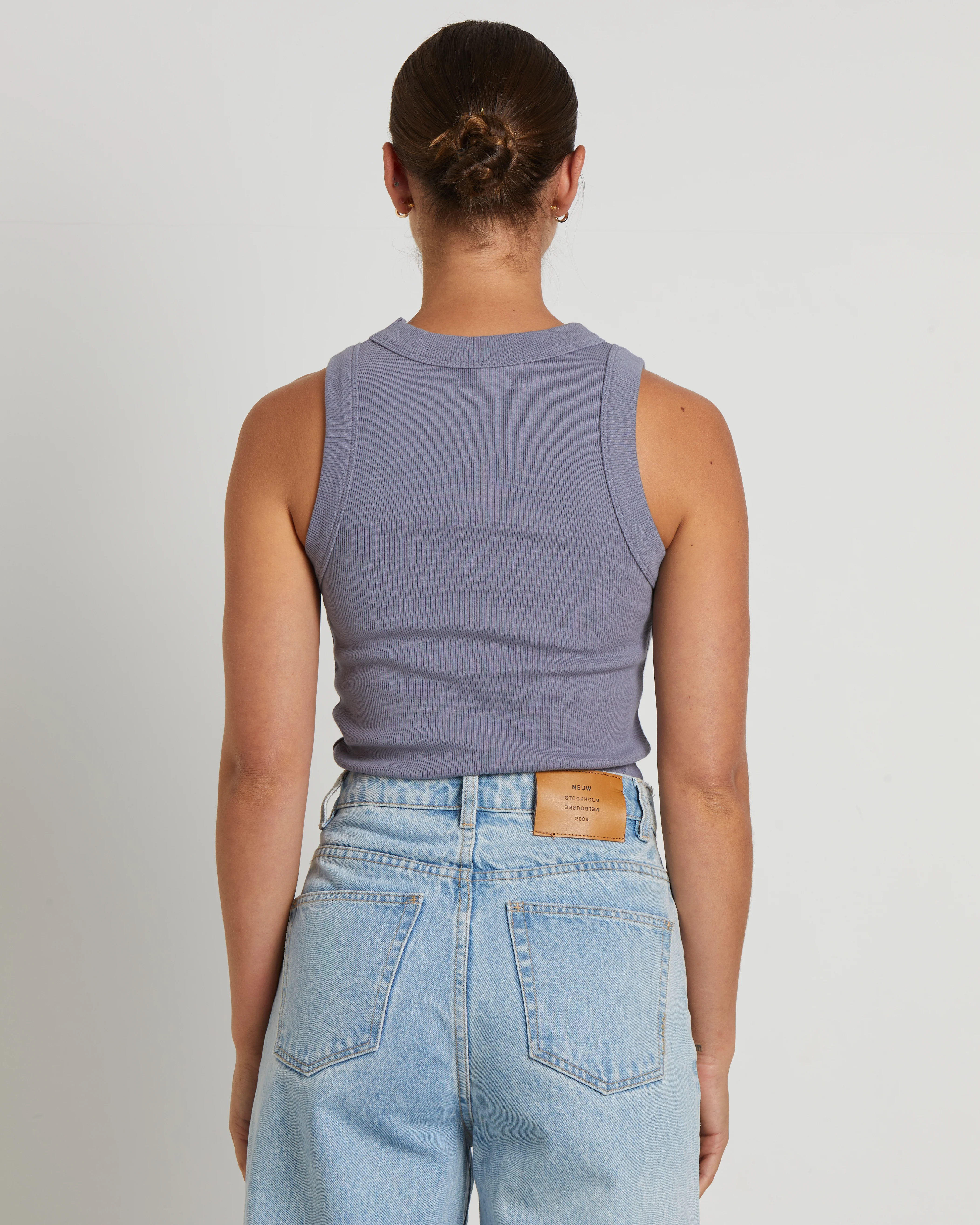 Jonesy Singlet in Slate Grey - Image 2