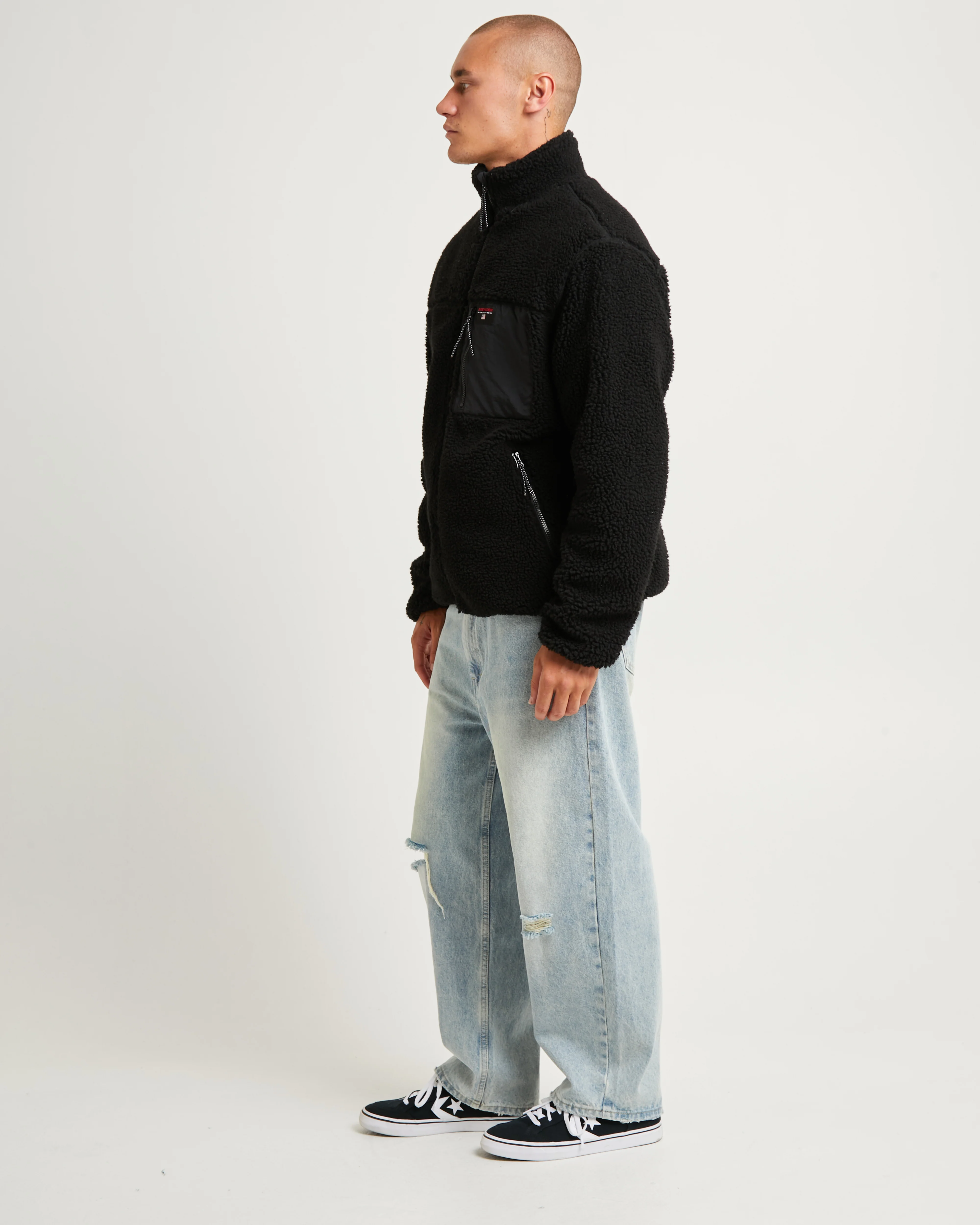 K2 Sherpa Jacket Black - Image 4