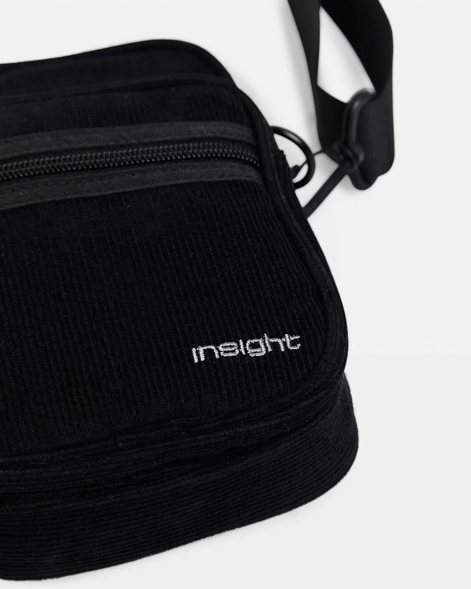 Kai Cord Side Bag in Black - Image 5