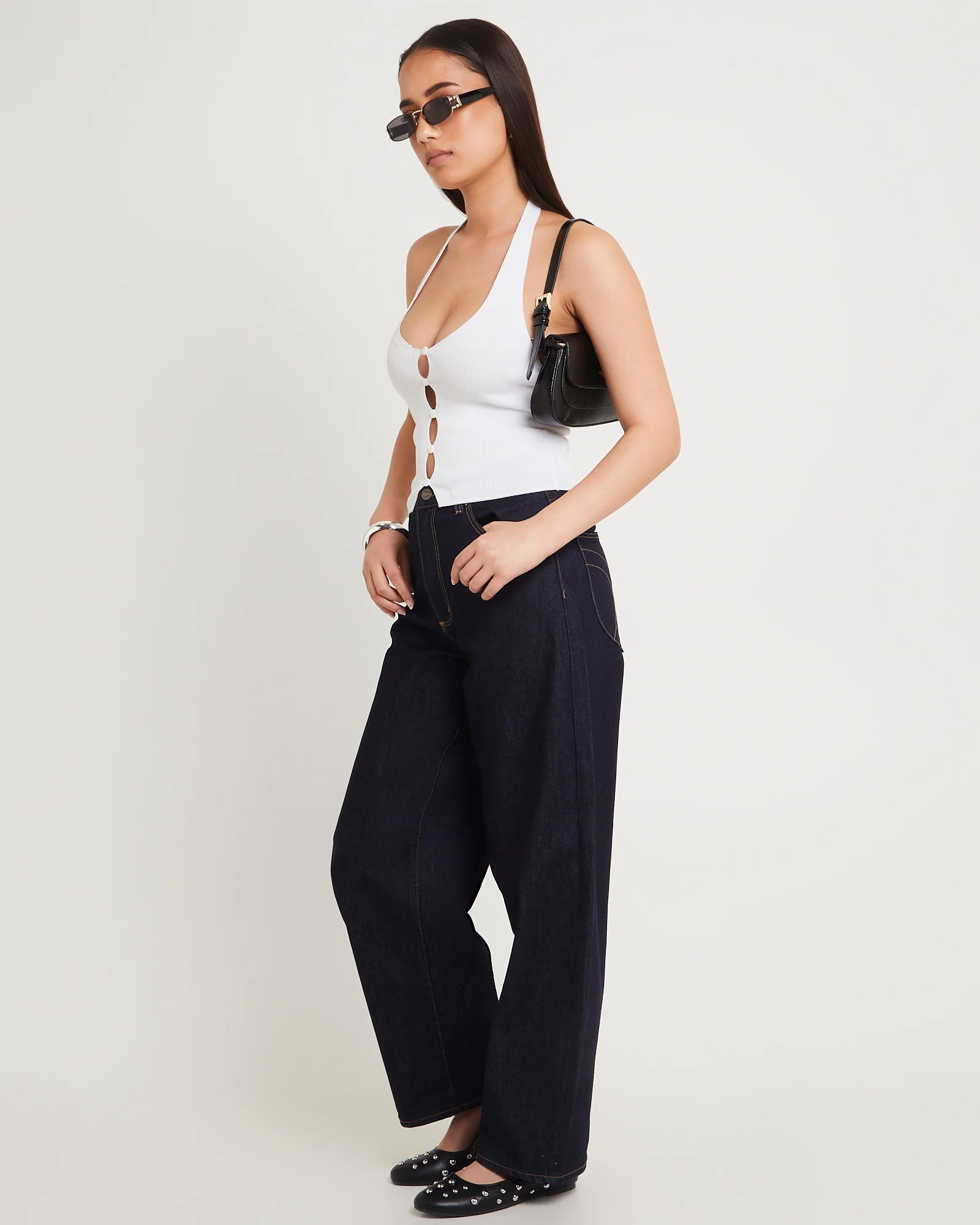 Kaia Keyhole Halter Top - Image 4