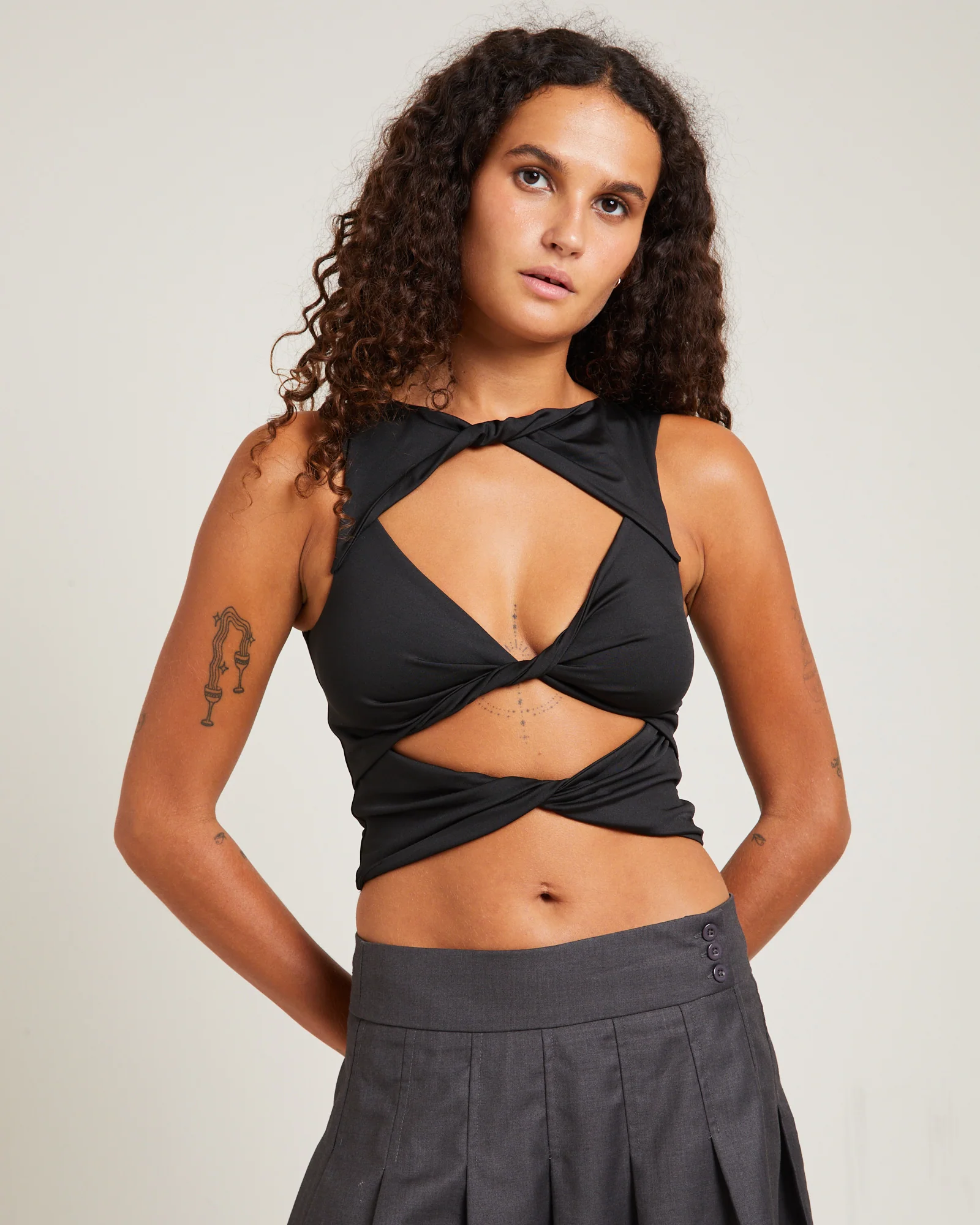Kaia Twist Tank Top