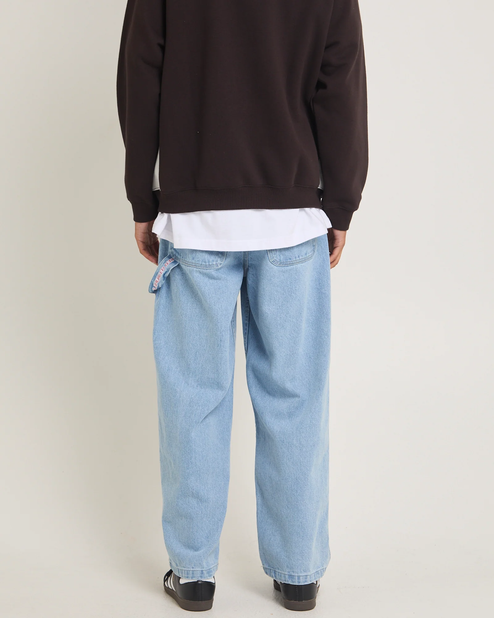 Kay Embroided Wide Leg Denim Pants - Image 2