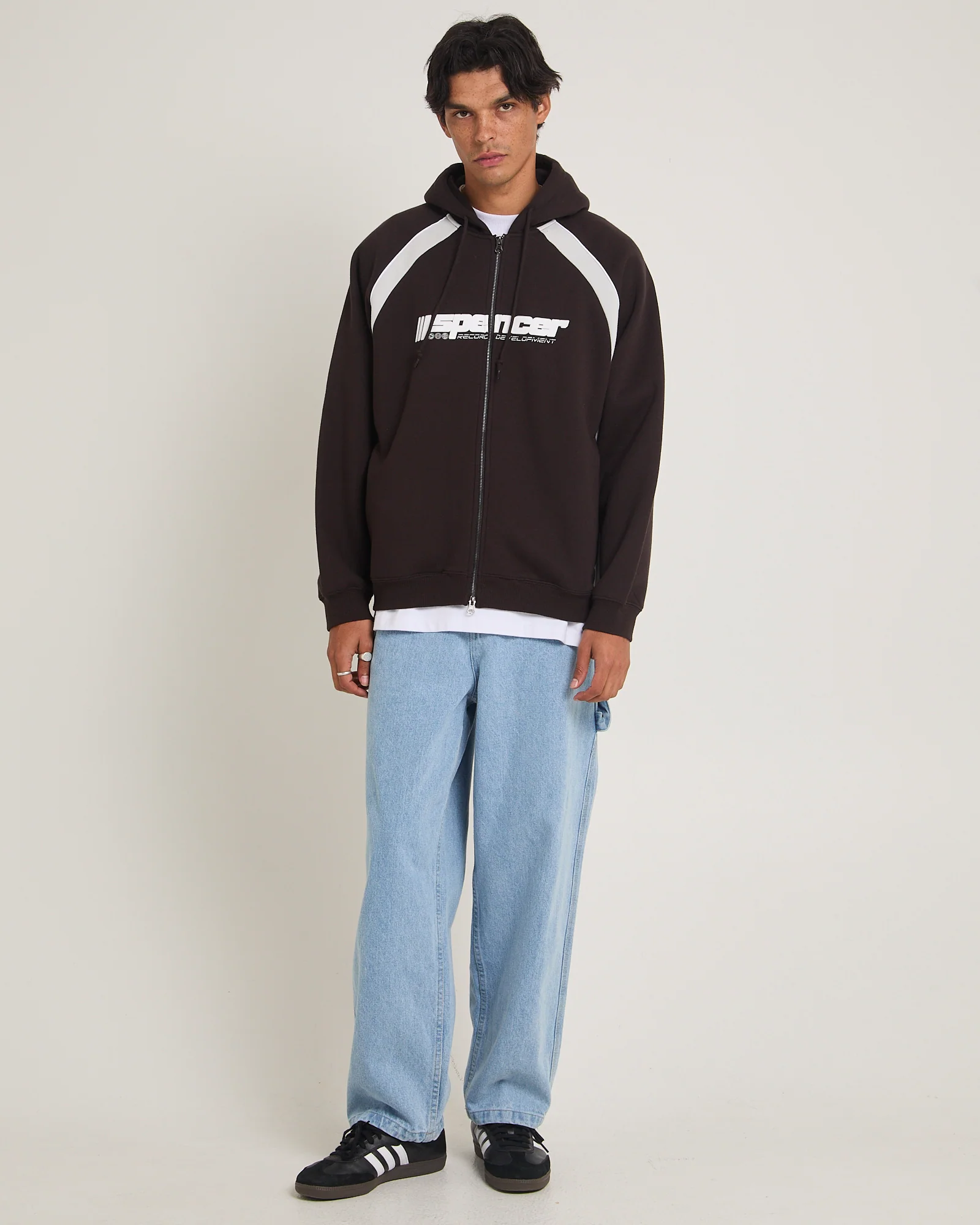 Kay Embroided Wide Leg Denim Pants - Image 3