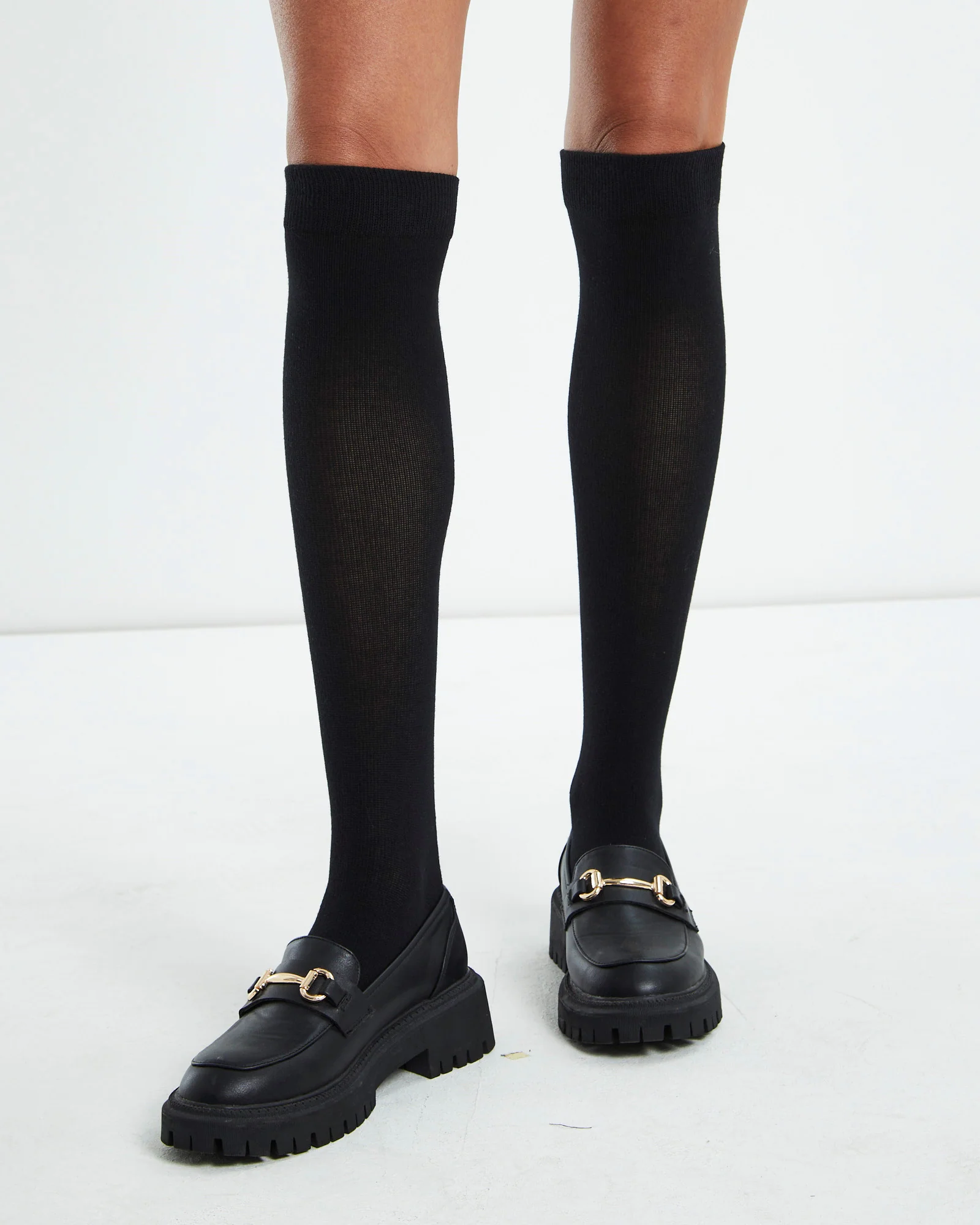 Knee High Socks Black - Image 4