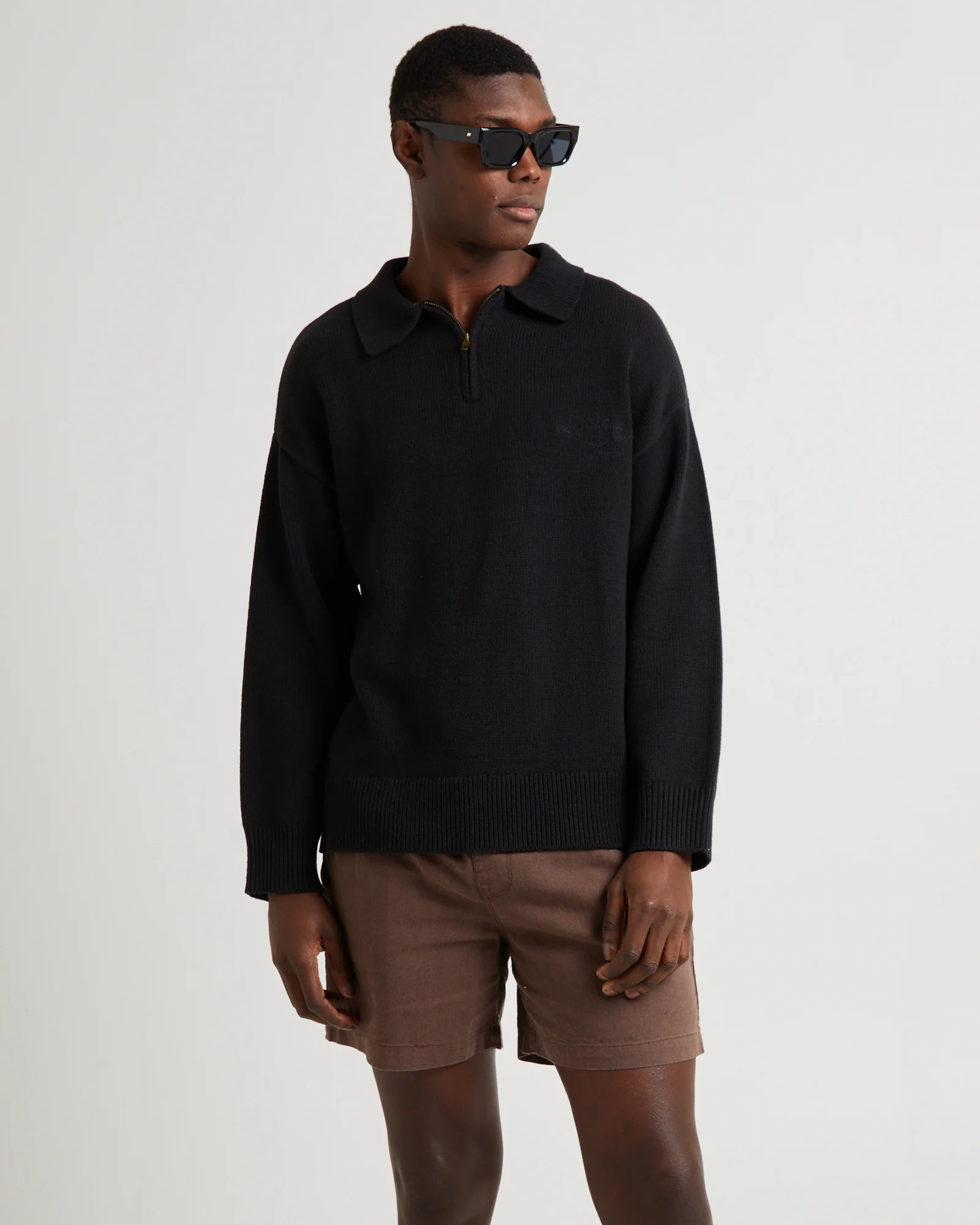 Knit 1/4 Zip Jumper