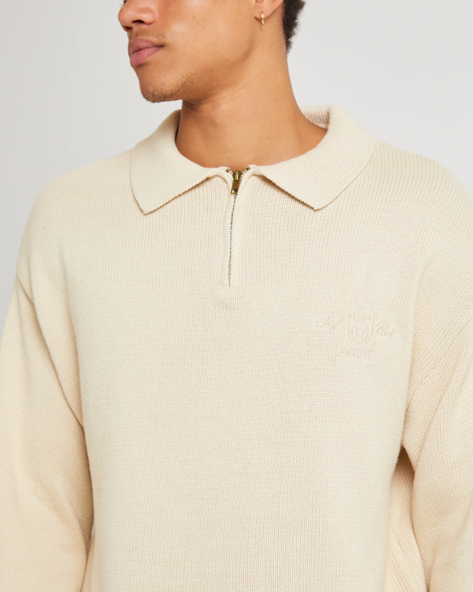 Knit 1/4 Zip Jumper - Image 5