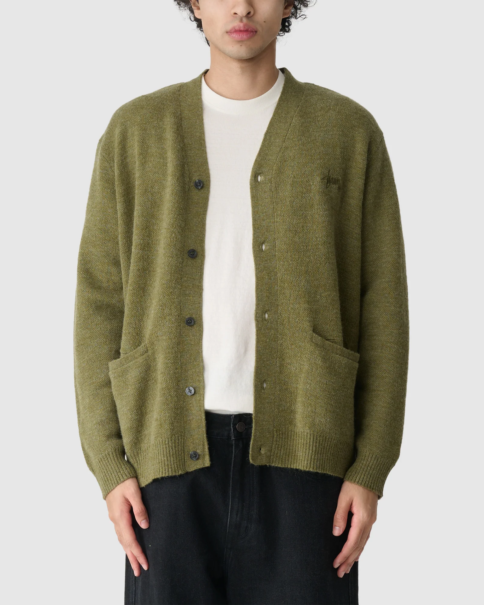 Knit Script Cardigan