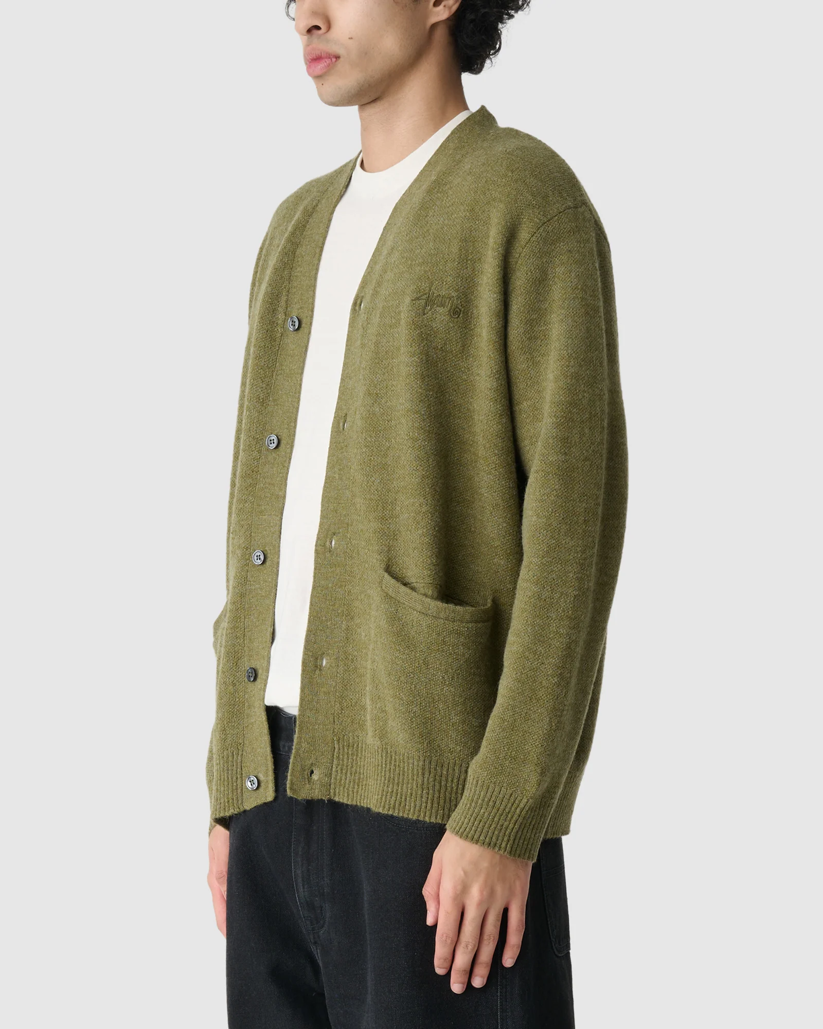 Knit Script Cardigan - Image 3