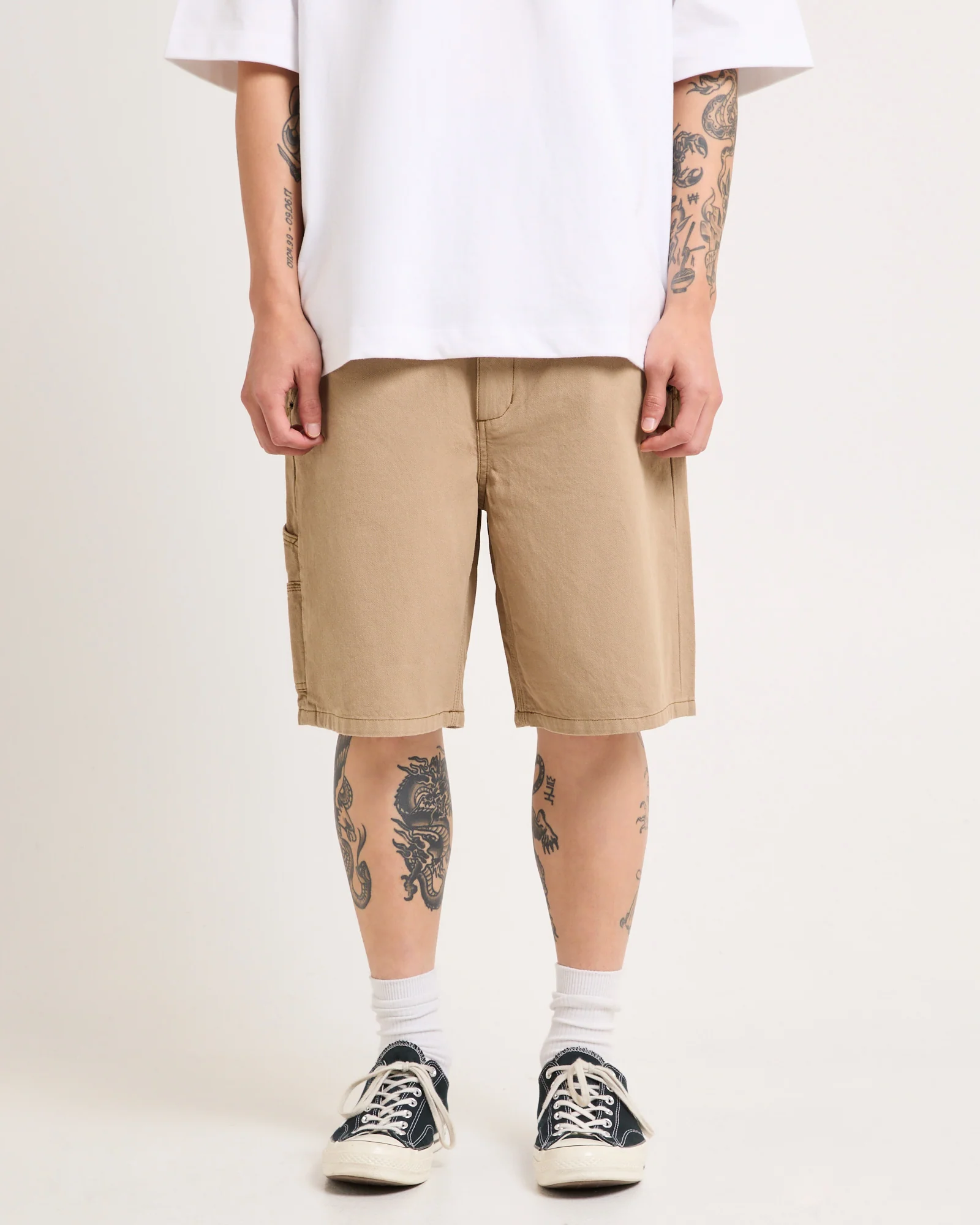 L-Five Biggie Baggy Worker Shorts