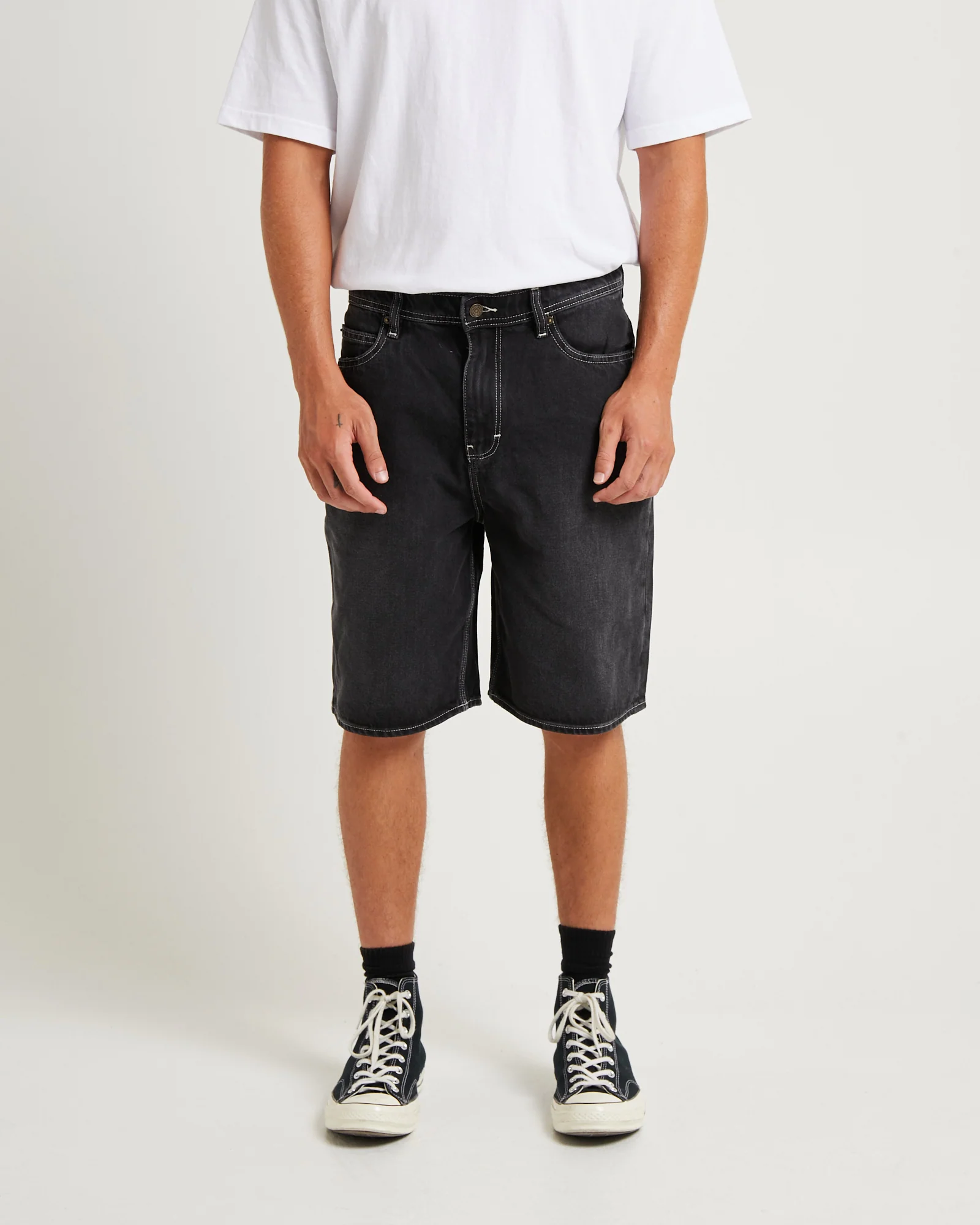 L-Five Biggie Denim Shorts Tune - Image 3