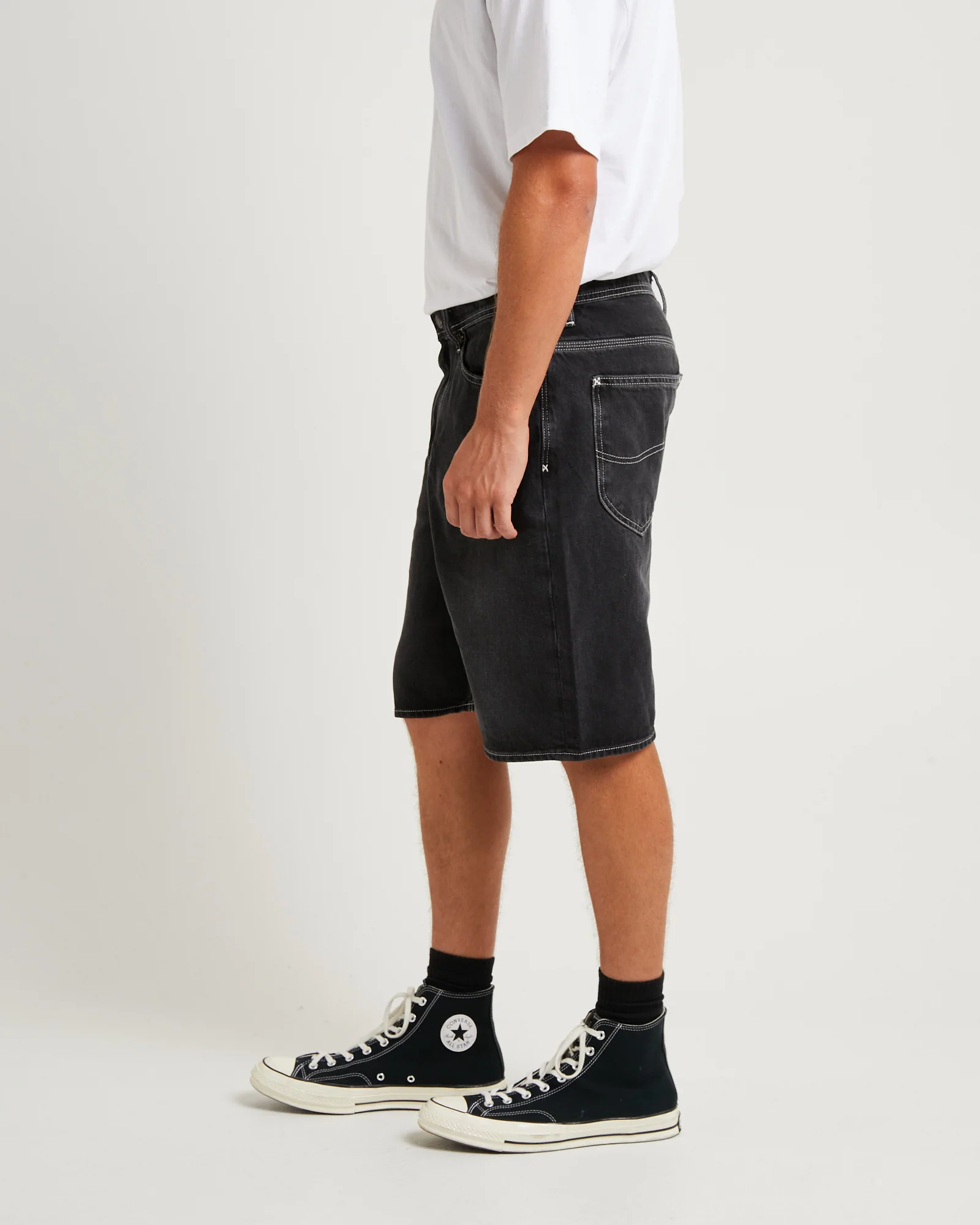 L-Five Biggie Denim Shorts Tune - Image 4