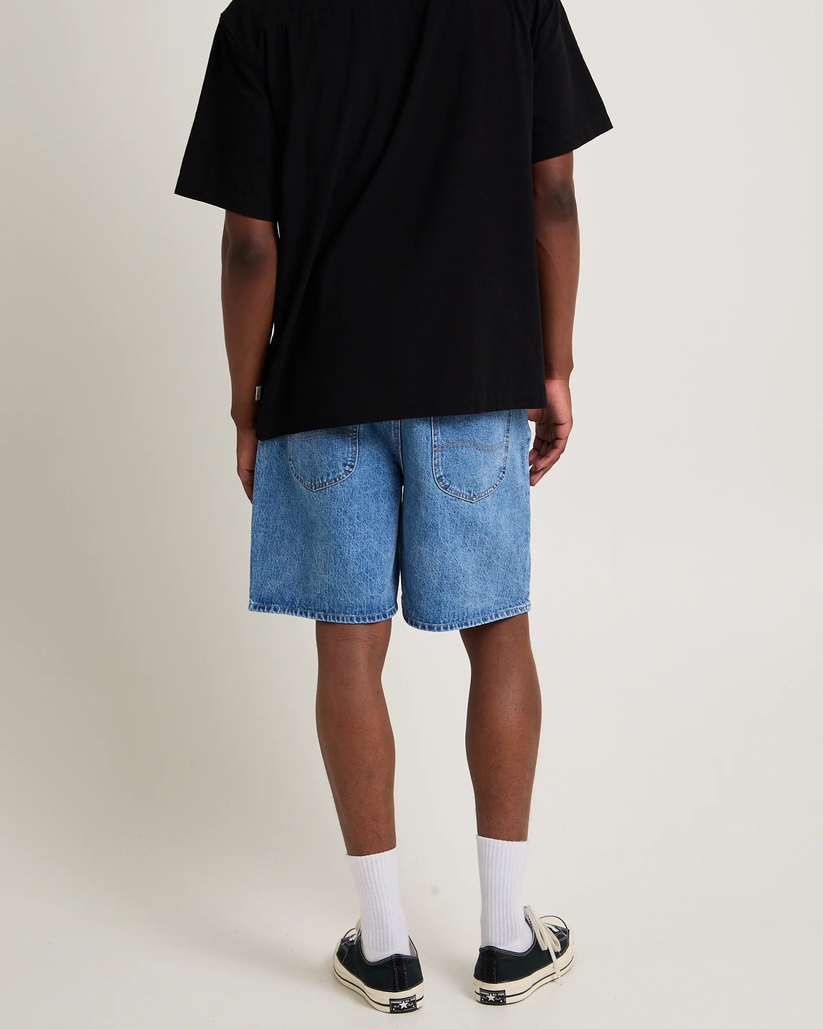 L-Four Baggy Denim Shorts - Image 2