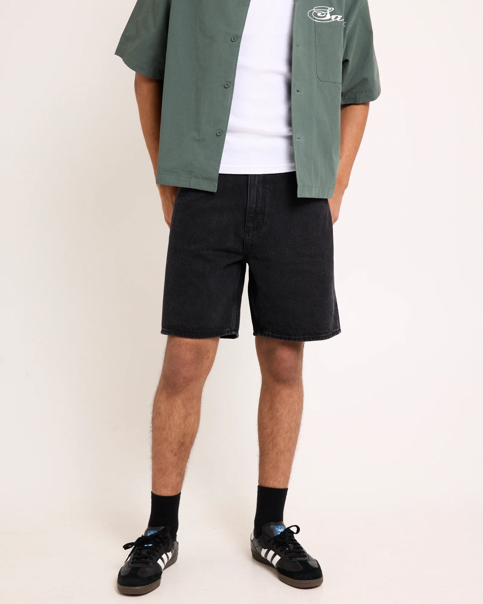 L-Four Baggy Denim Shorts - Image 2