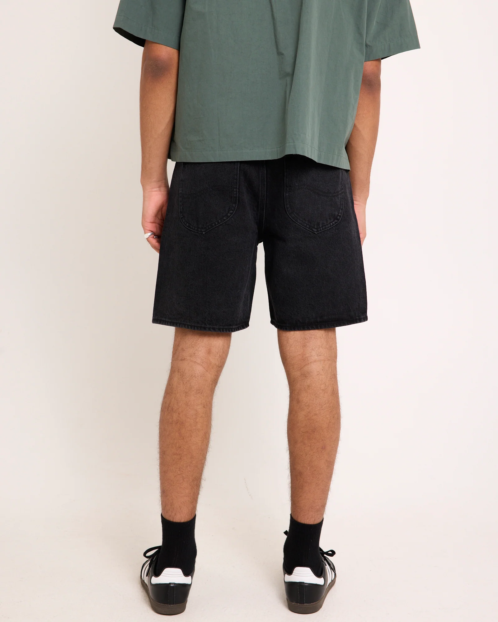 L-Four Baggy Denim Shorts - Image 3
