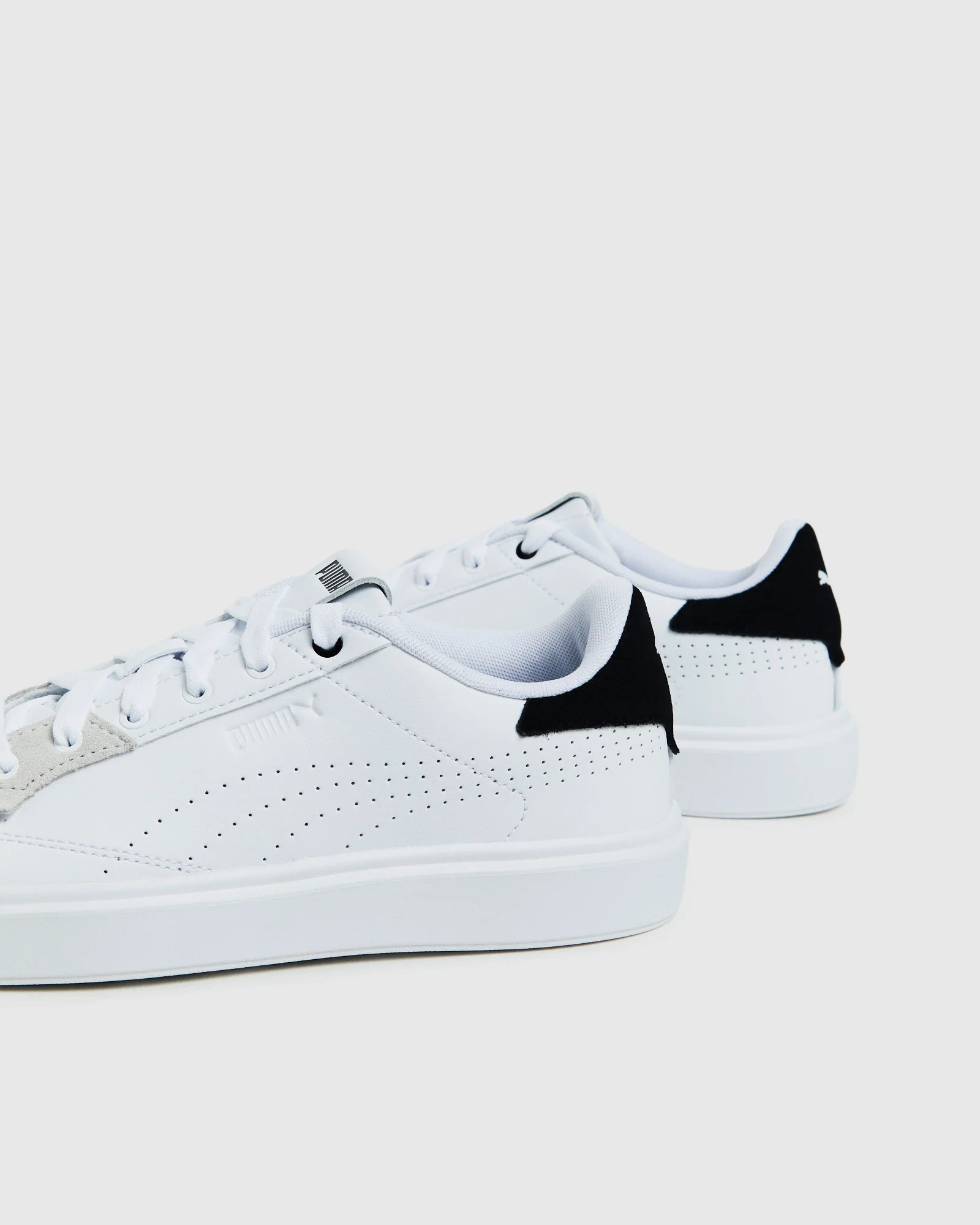 LAJLA Womens Puma Sneakers White Puma/Black - Image 3