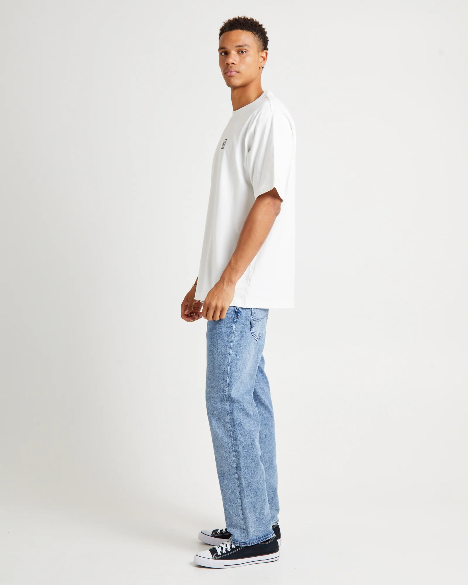 Lee Limited Baggy T-Shirt Vintage White - Image 4