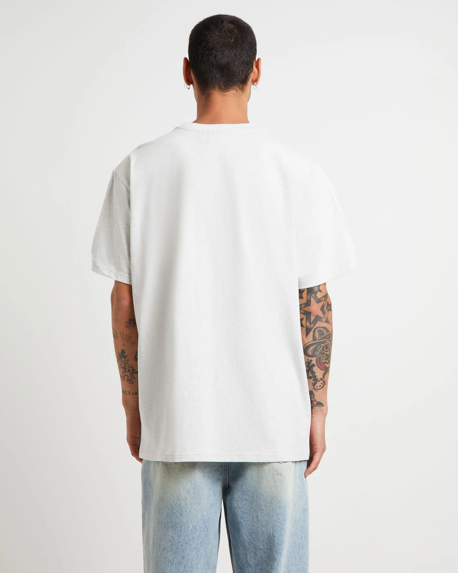 Legacy Short Sleeve T-Shirt in Grey Marle - Image 2