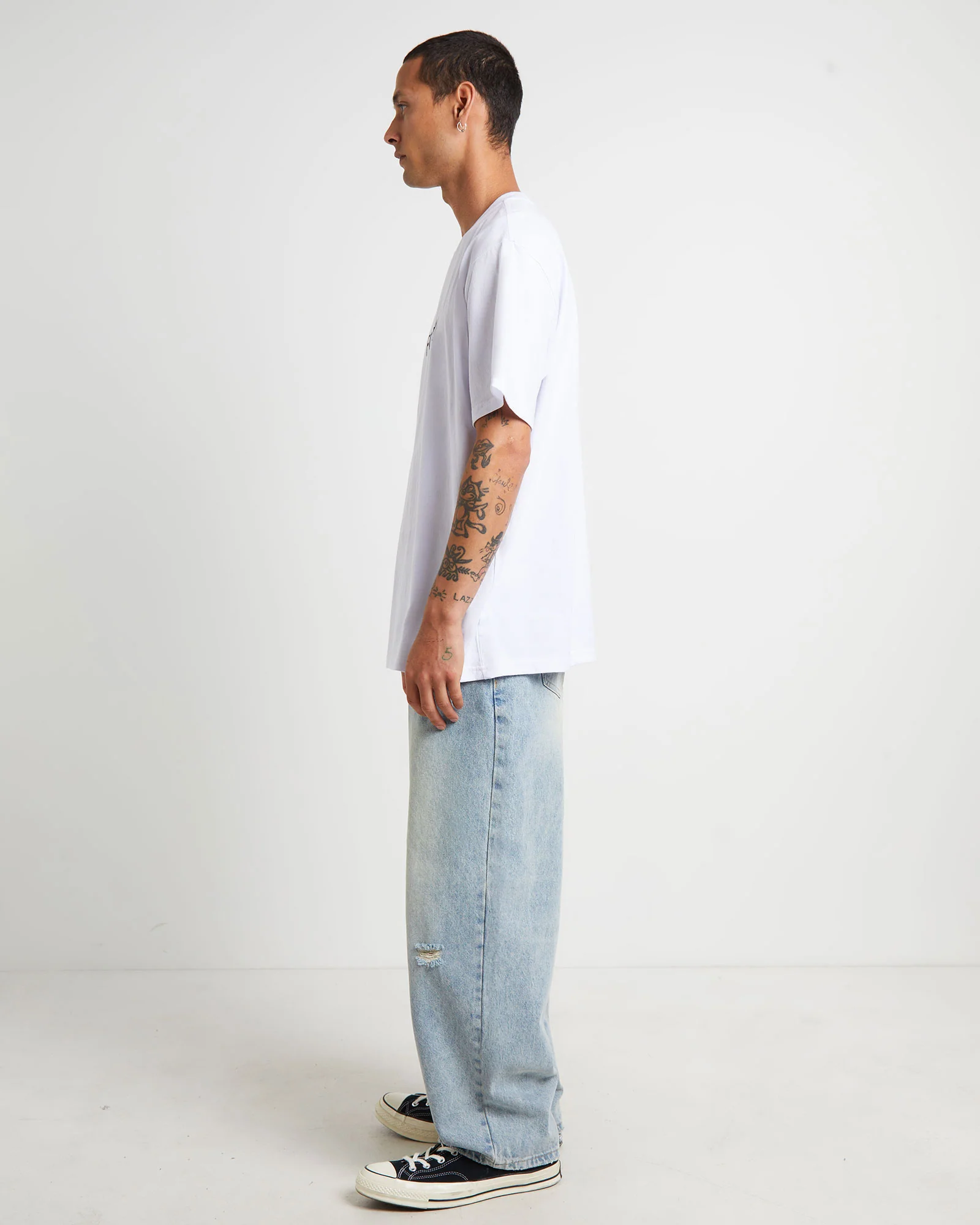 Legacy Short Sleeve T-Shirt in White - Image 4