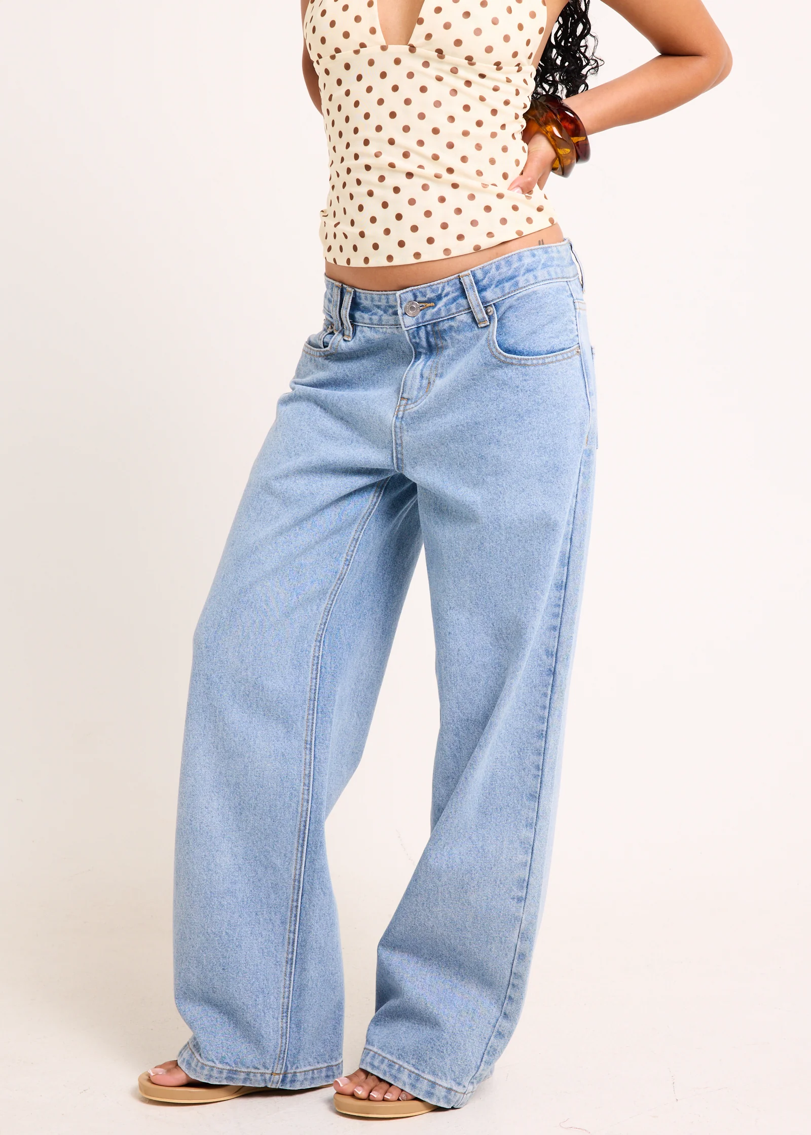 Lennon Low Slouch Denim Jeans - Image 4