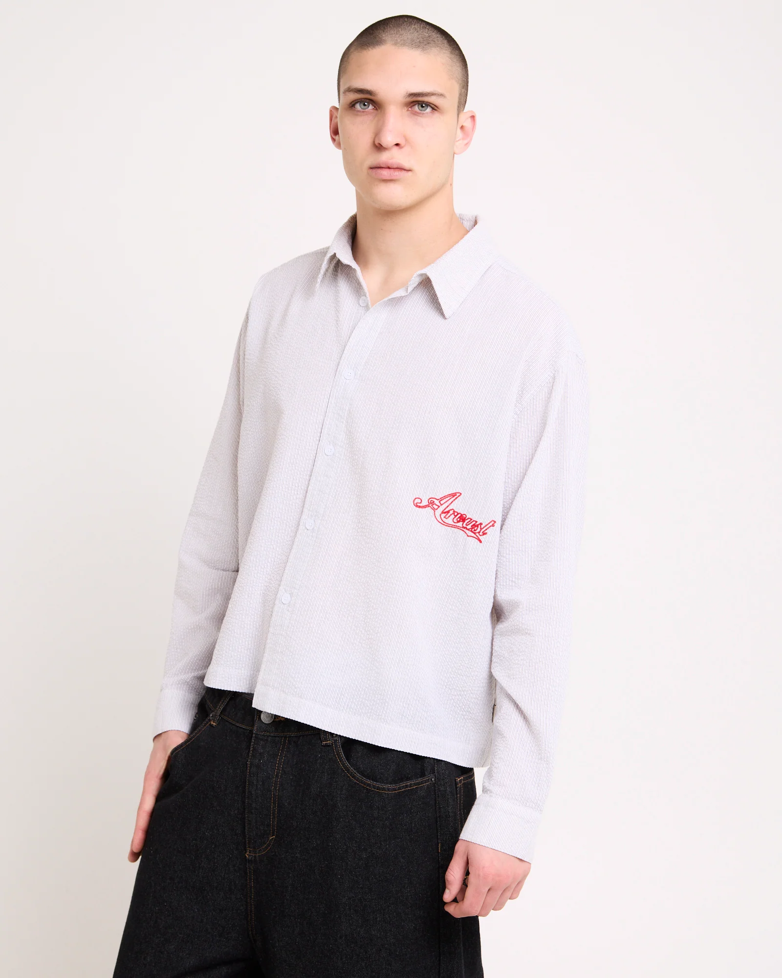 Leon Long Sleeve Cropped Shirt - Image 5