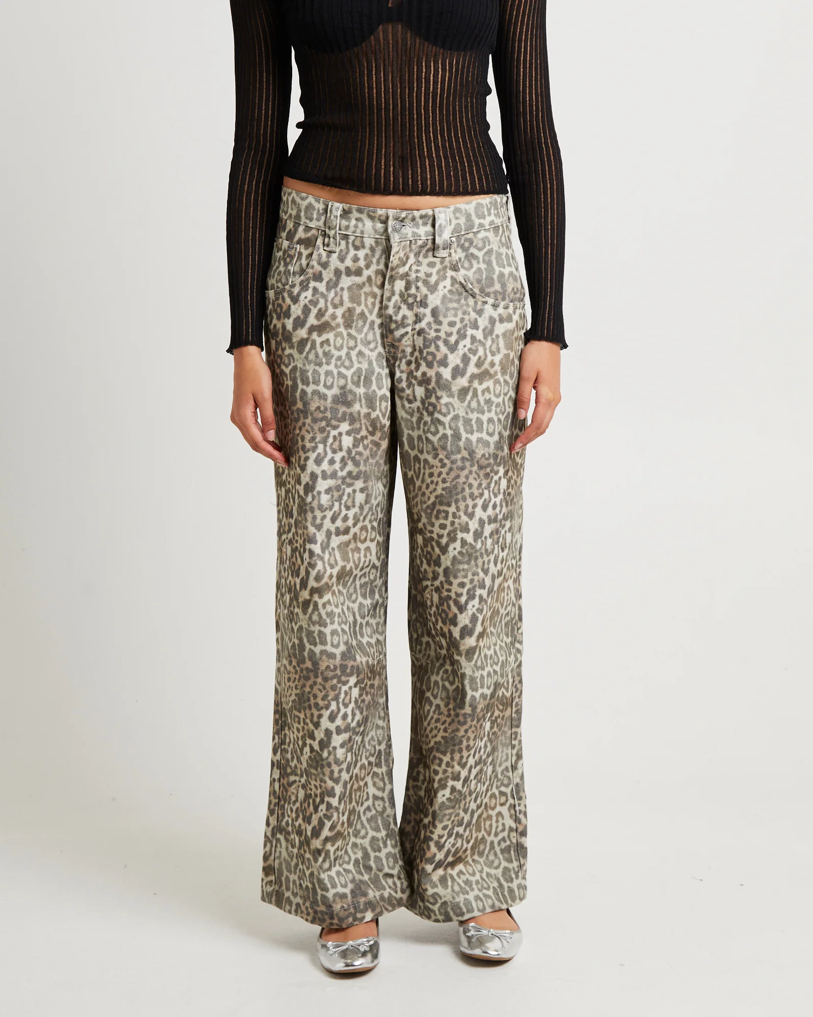 Leopard Fade Colossus Jeans - Image 5