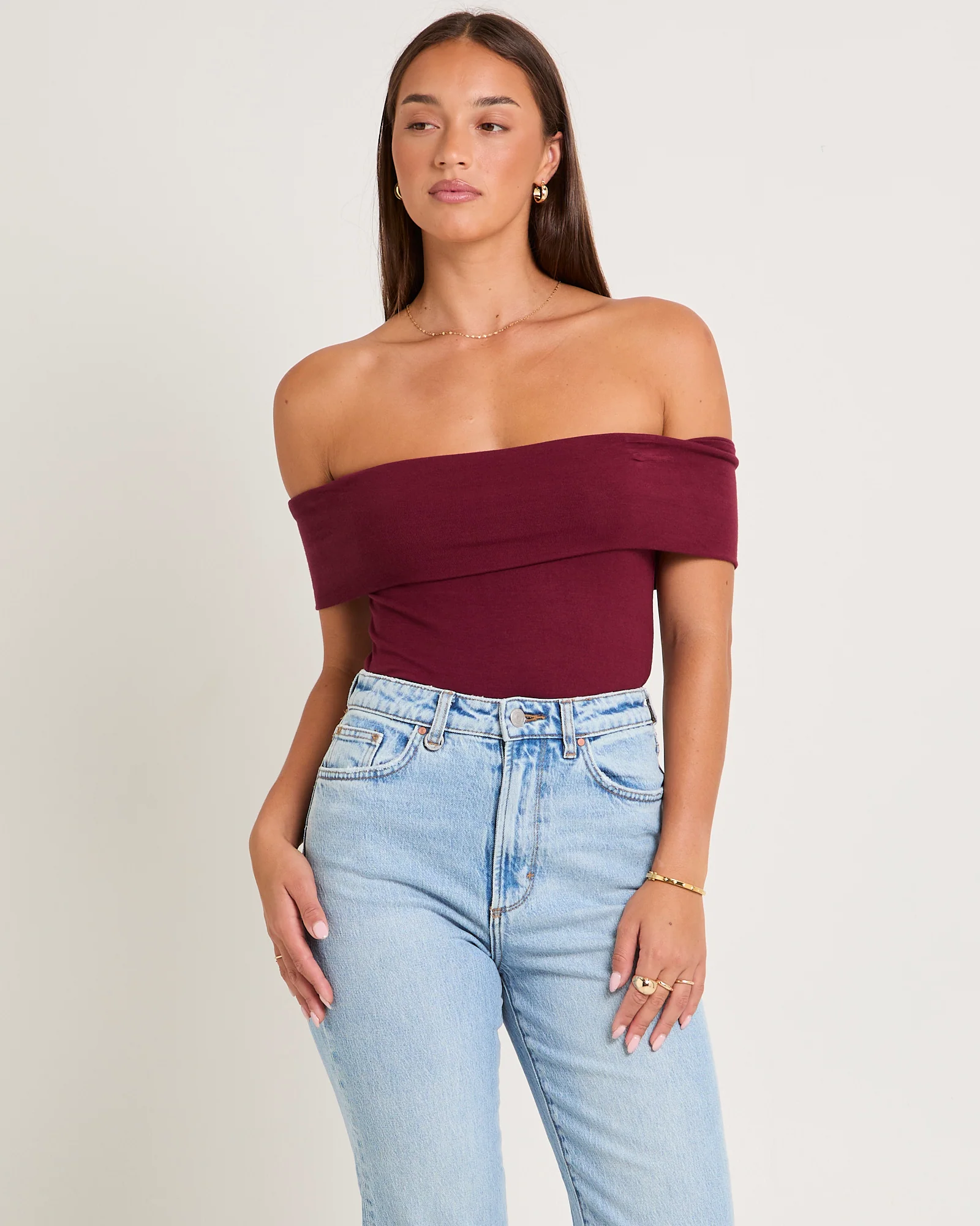 Lia Cold Shoulder Top