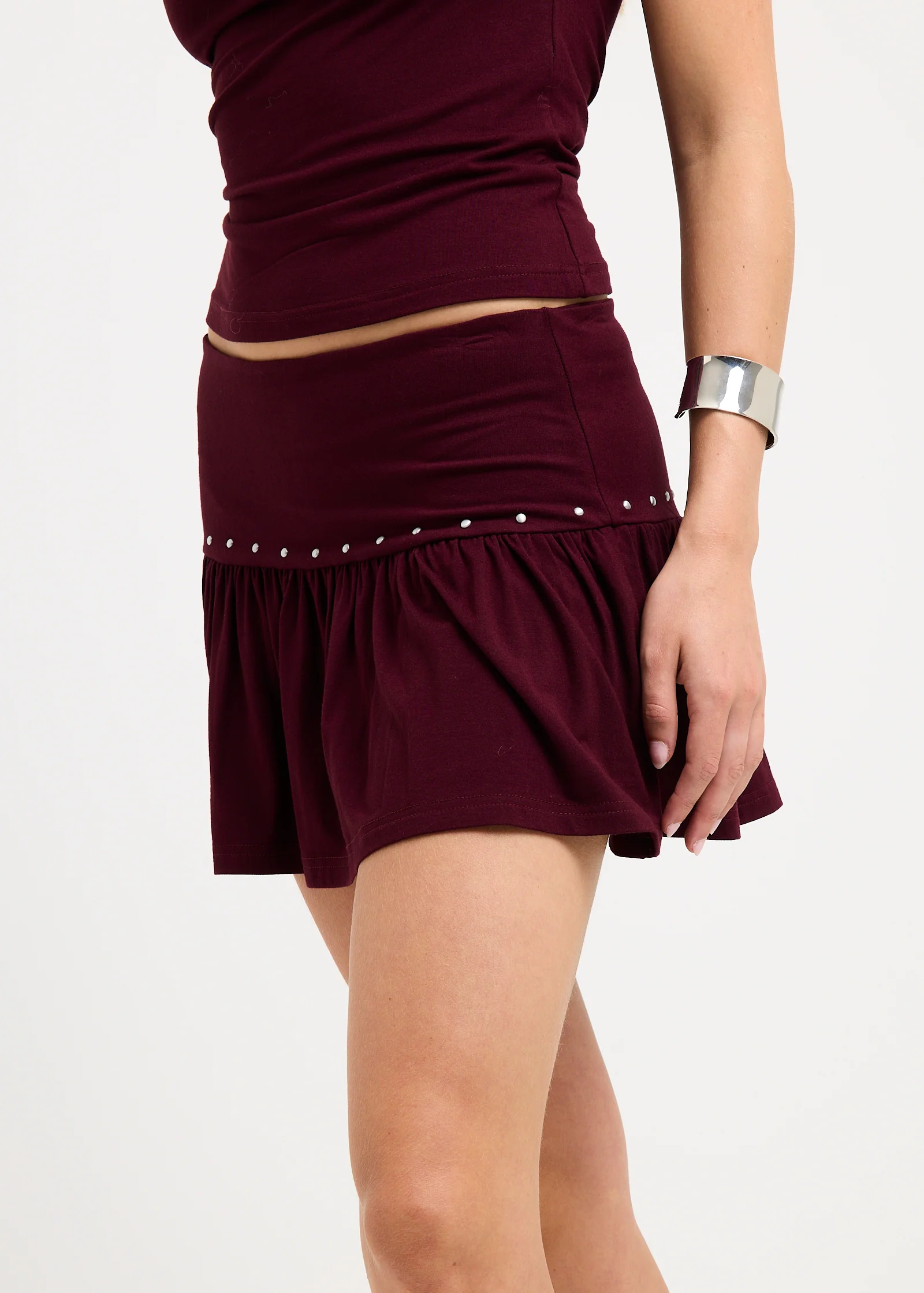 Lina Studded Mini Skirt - Image 5