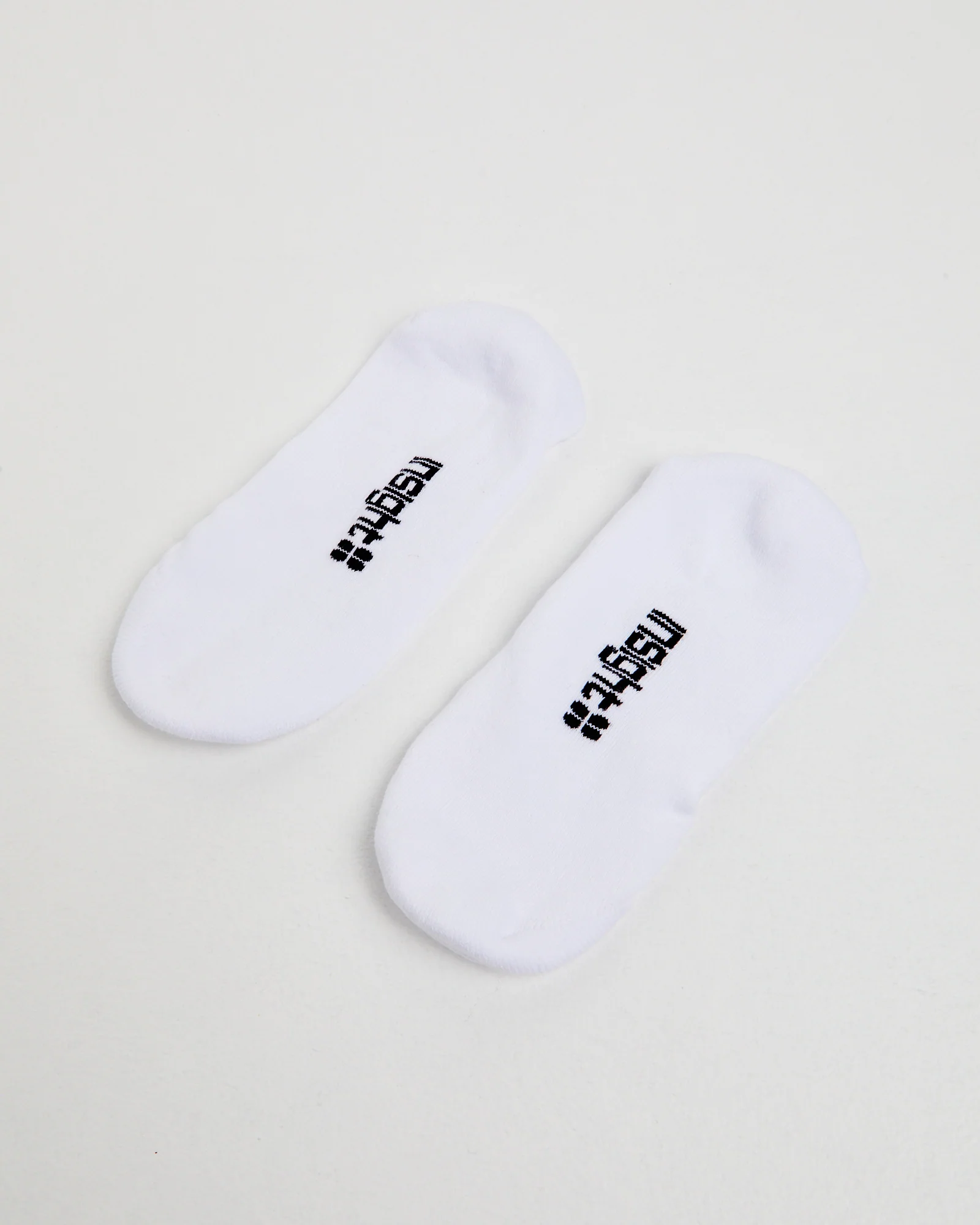 Logo Invisible Socks 3 Pack White - Image 3