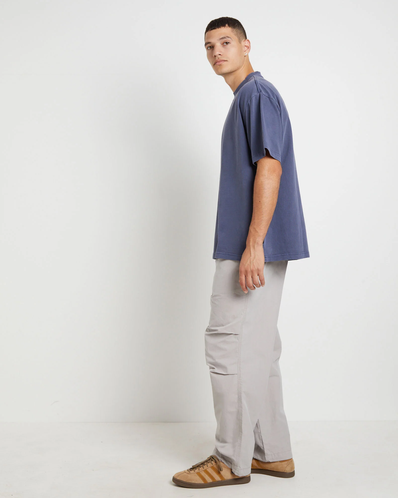 Logo Short Sleeve T-Shirt in Petrol Blue - Image 4