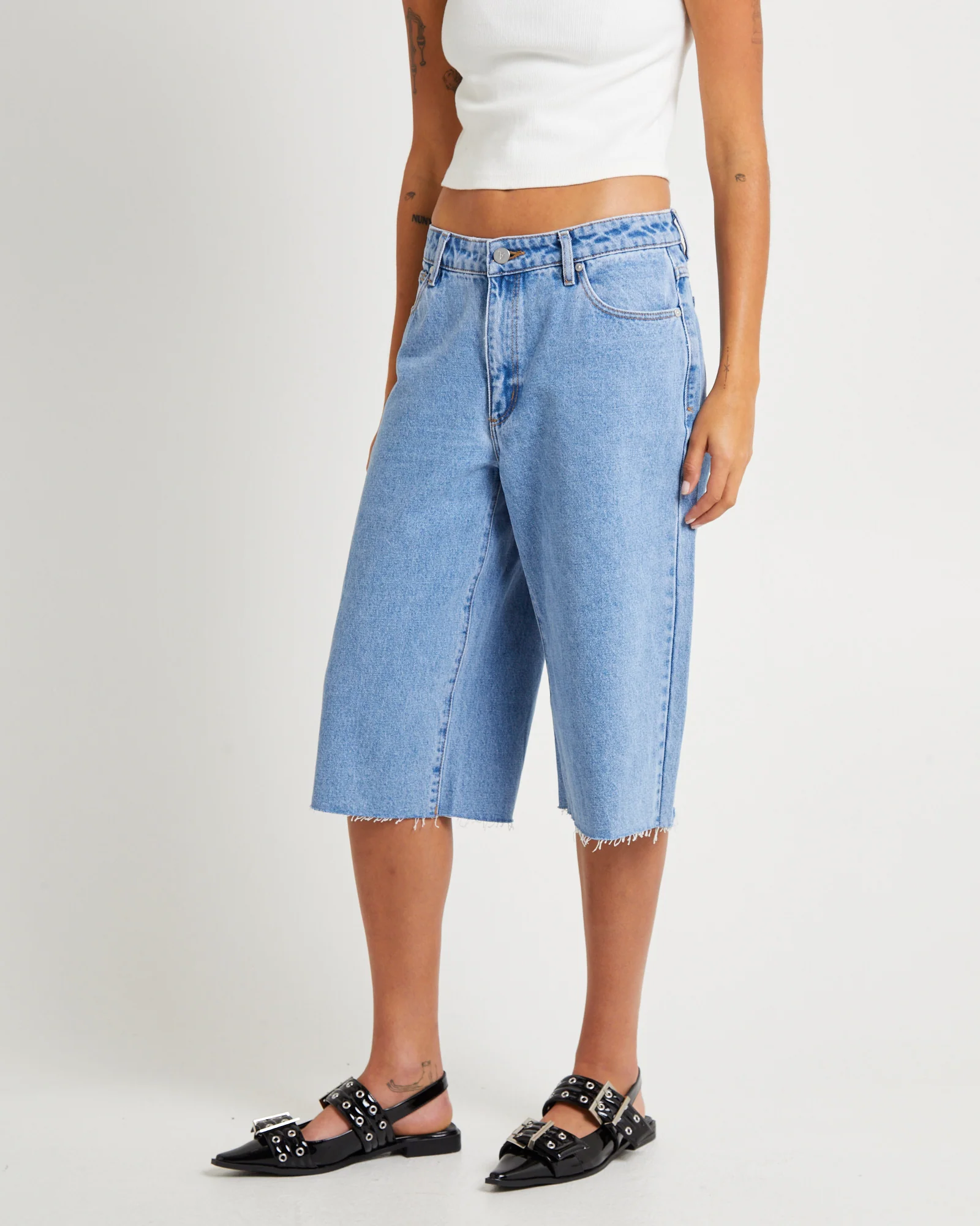 Long Denim Jorts Gigi - Image 4