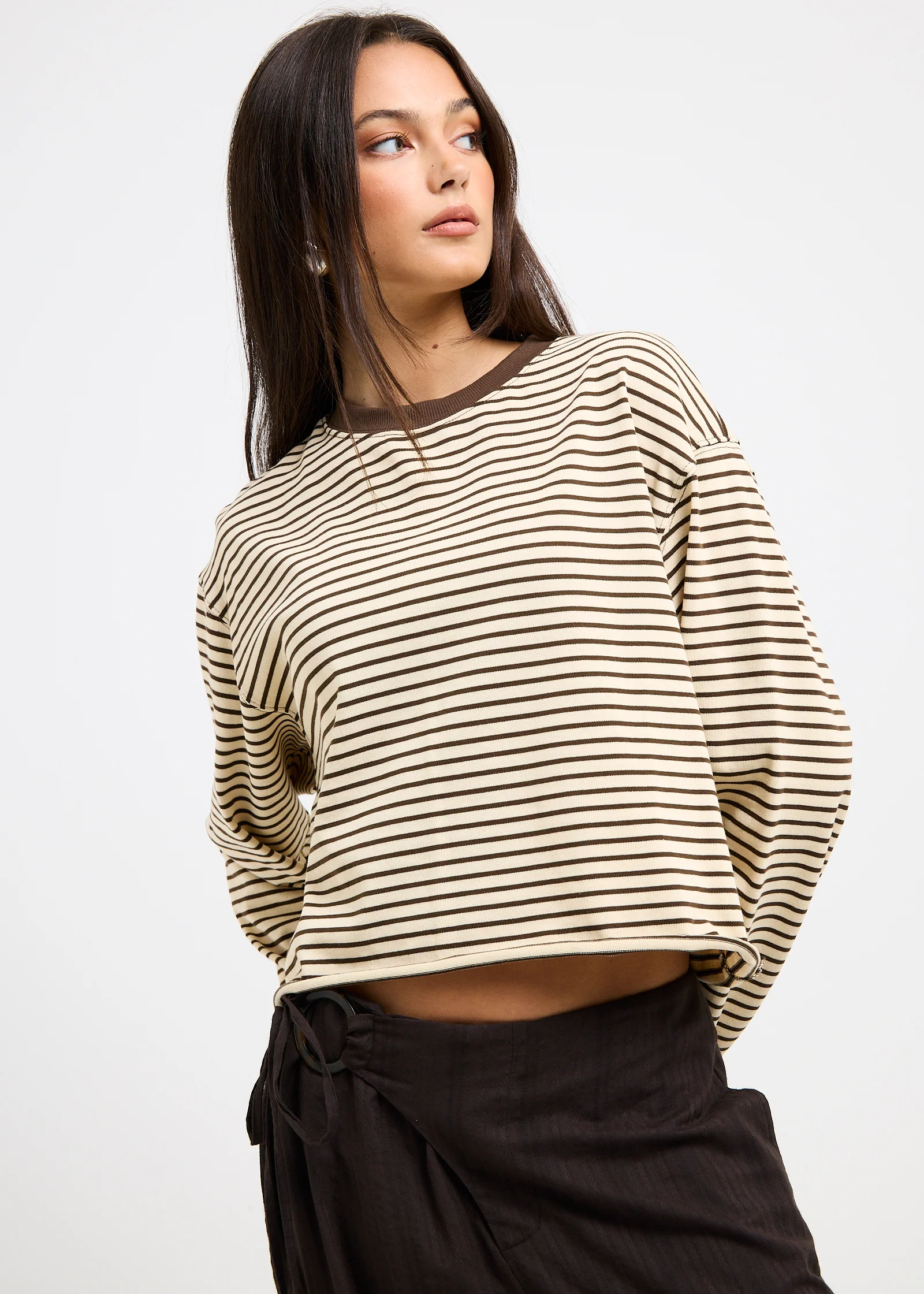 Long Sleeve Stripe Top