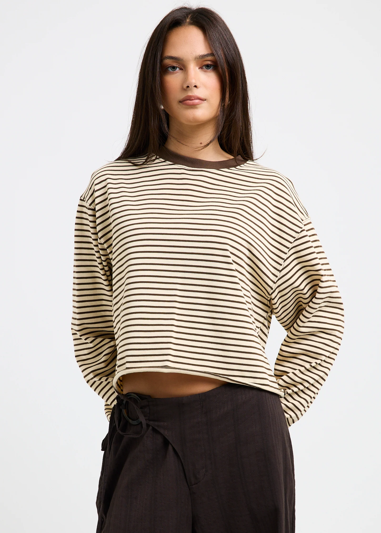 Long Sleeve Stripe Top - Image 5