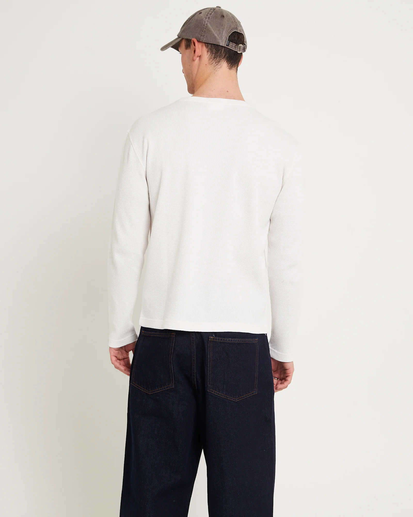 Long Sleeve Waffle Shirt - Image 2