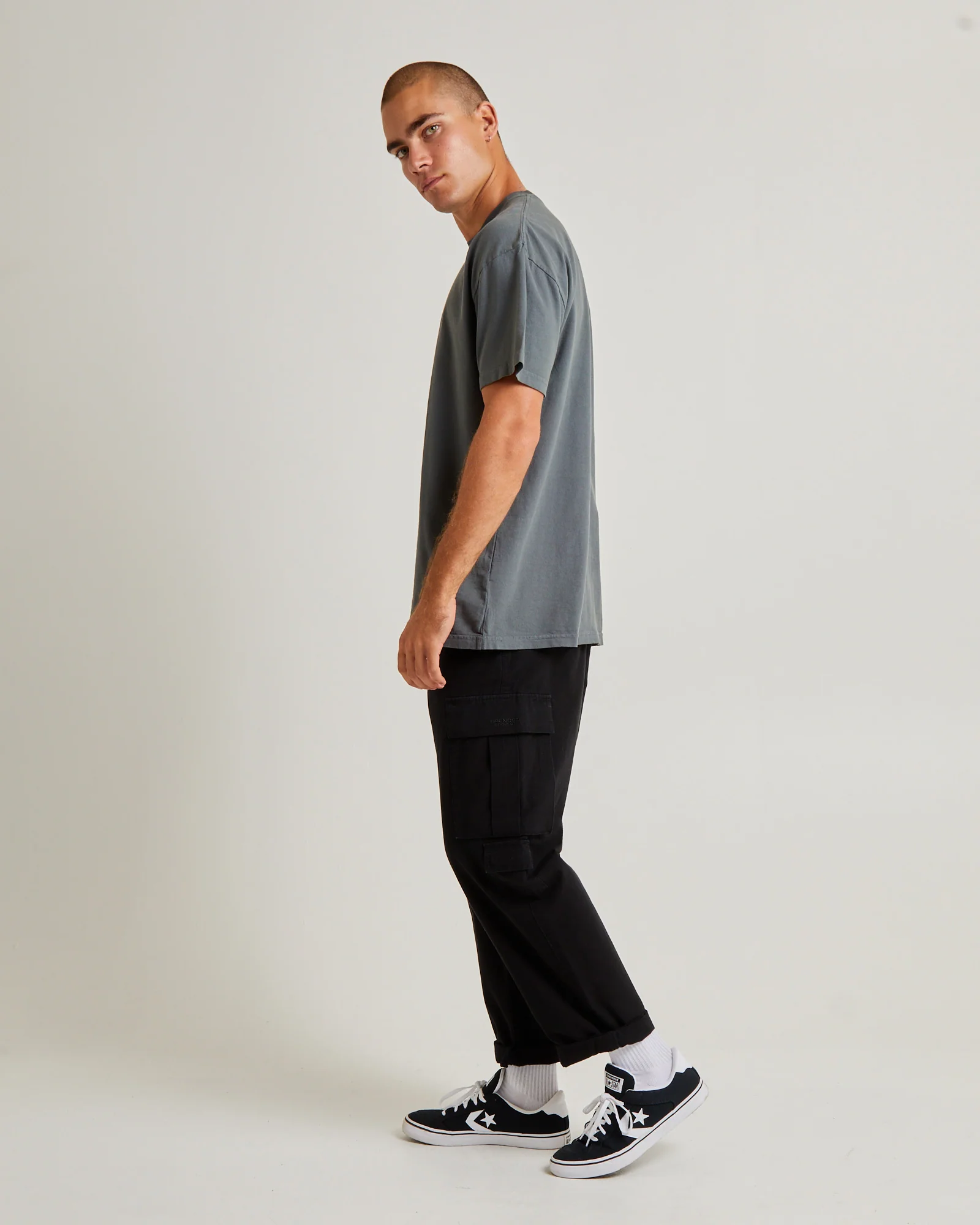 Loving Hopes Short Sleeve T-Shirt Petrol - Image 4