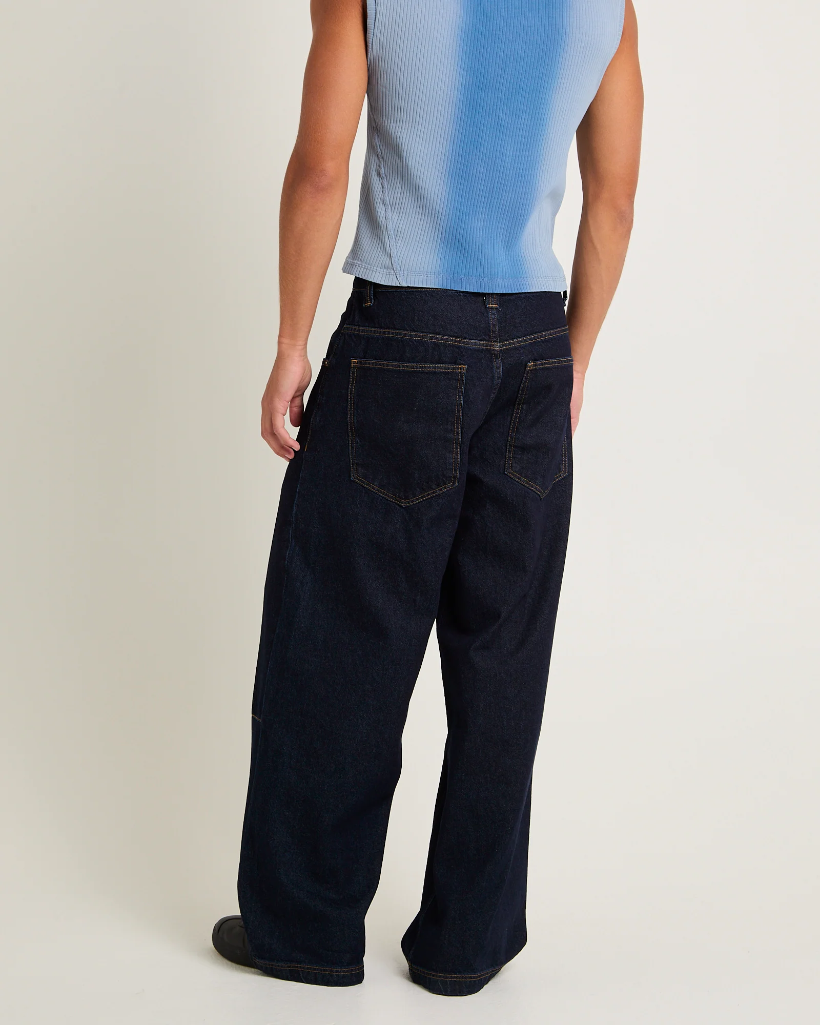 Low Rise Colossus Baggy Denim Jeans - Image 6