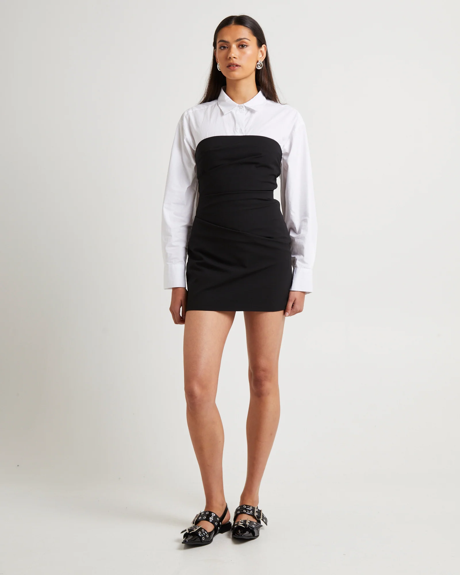 Luna Strapless Corset Dress - Image 3