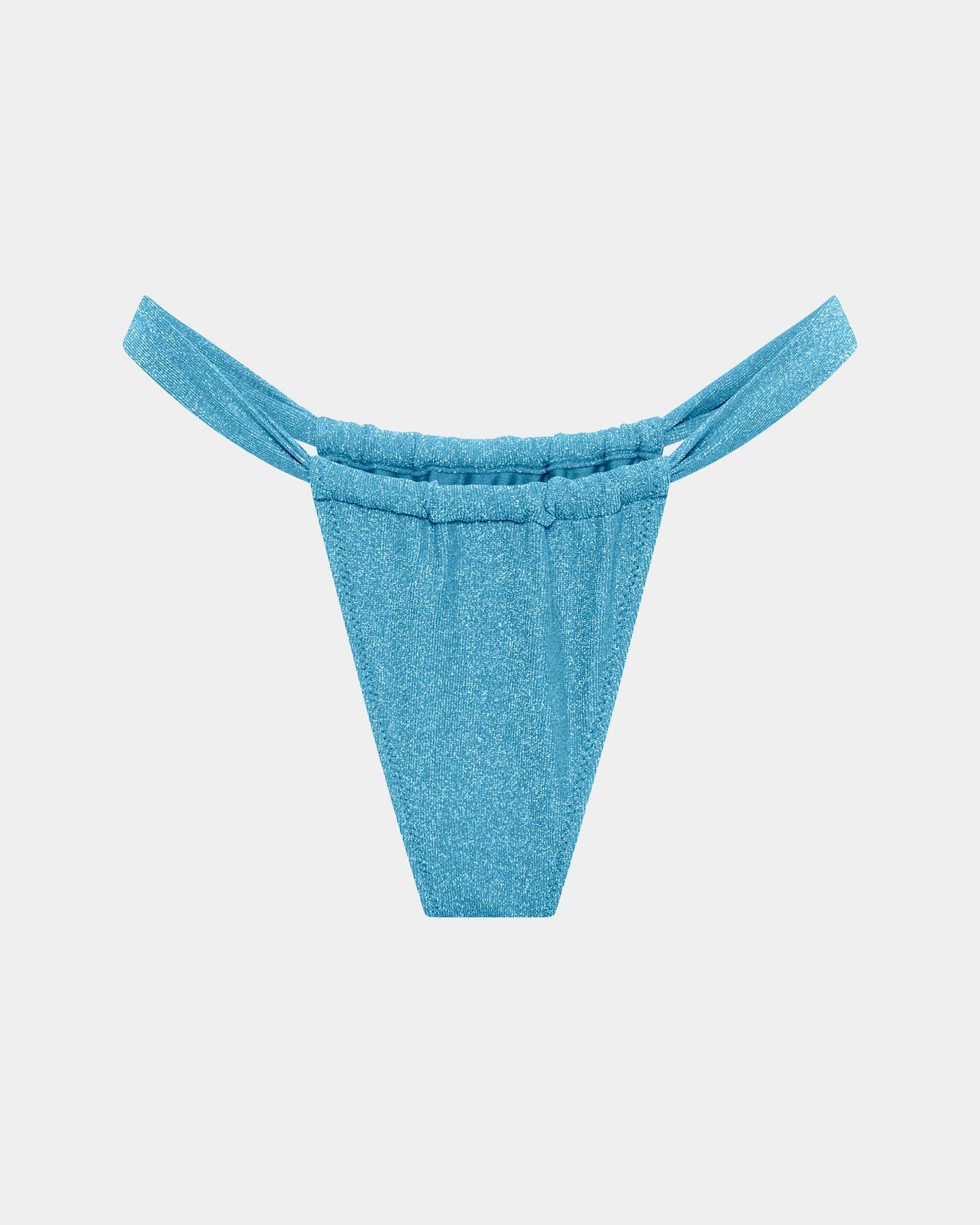 Lurex Gather Bikini Bottom - Image 3
