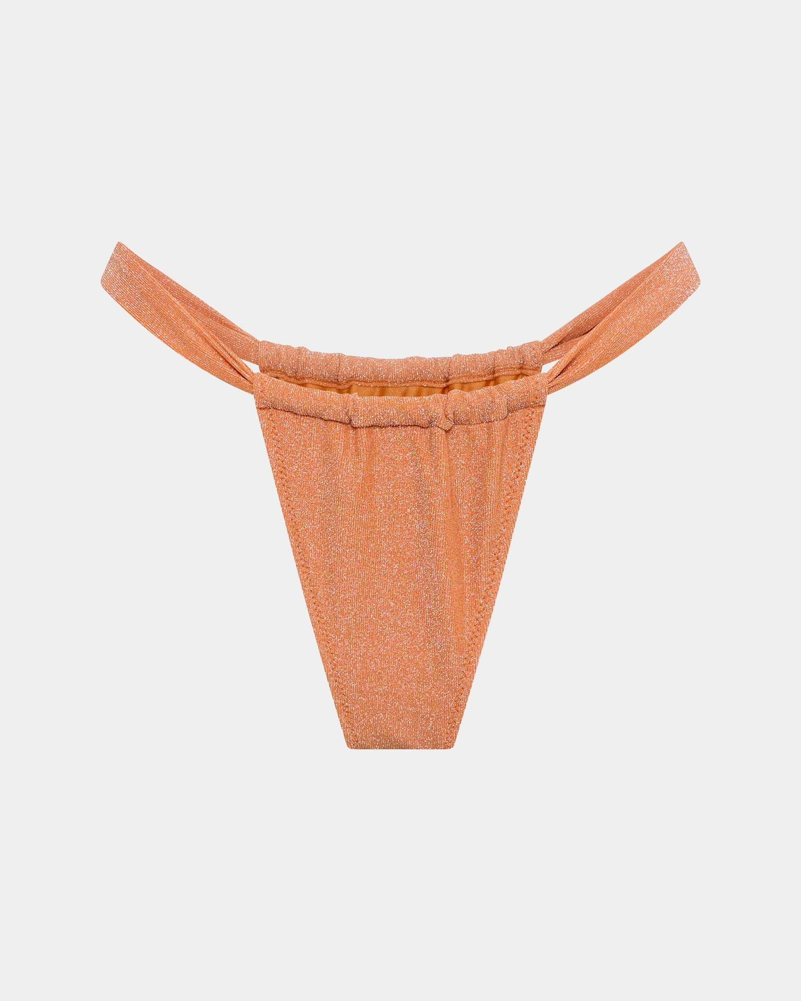 Lurex Gather Bikini Bottom - Image 3