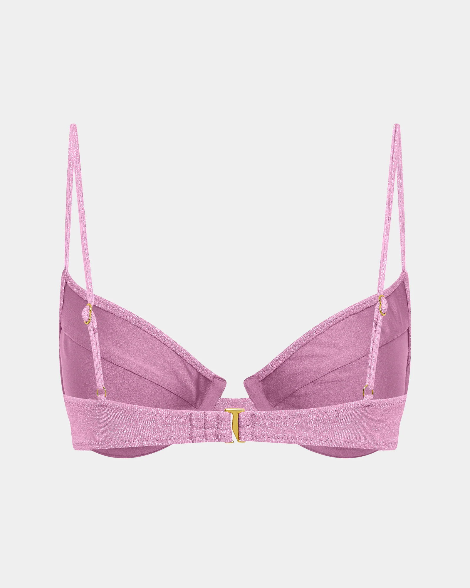 Lurex Underwire Bikini Top - Image 4