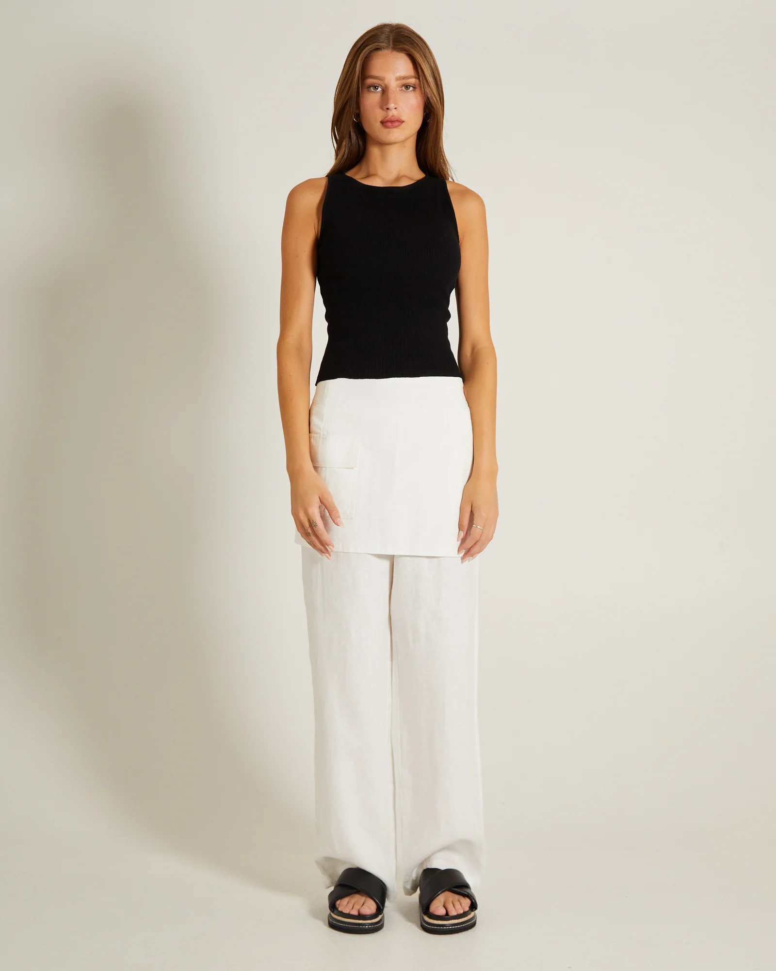 Luxe Knit Slim Fit Tank Top - Image 3