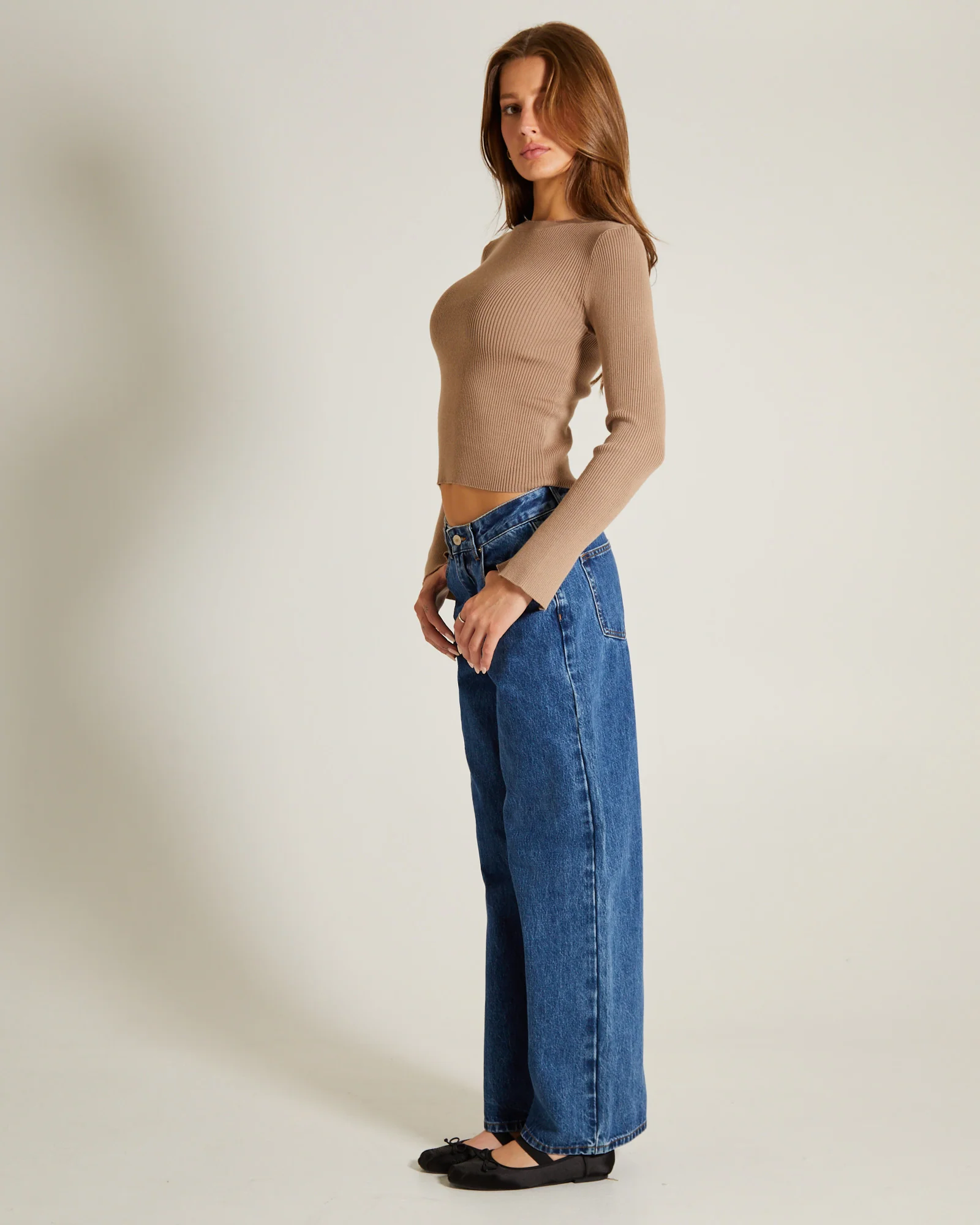 Luxe Knitted Long Sleeve Top - Image 5