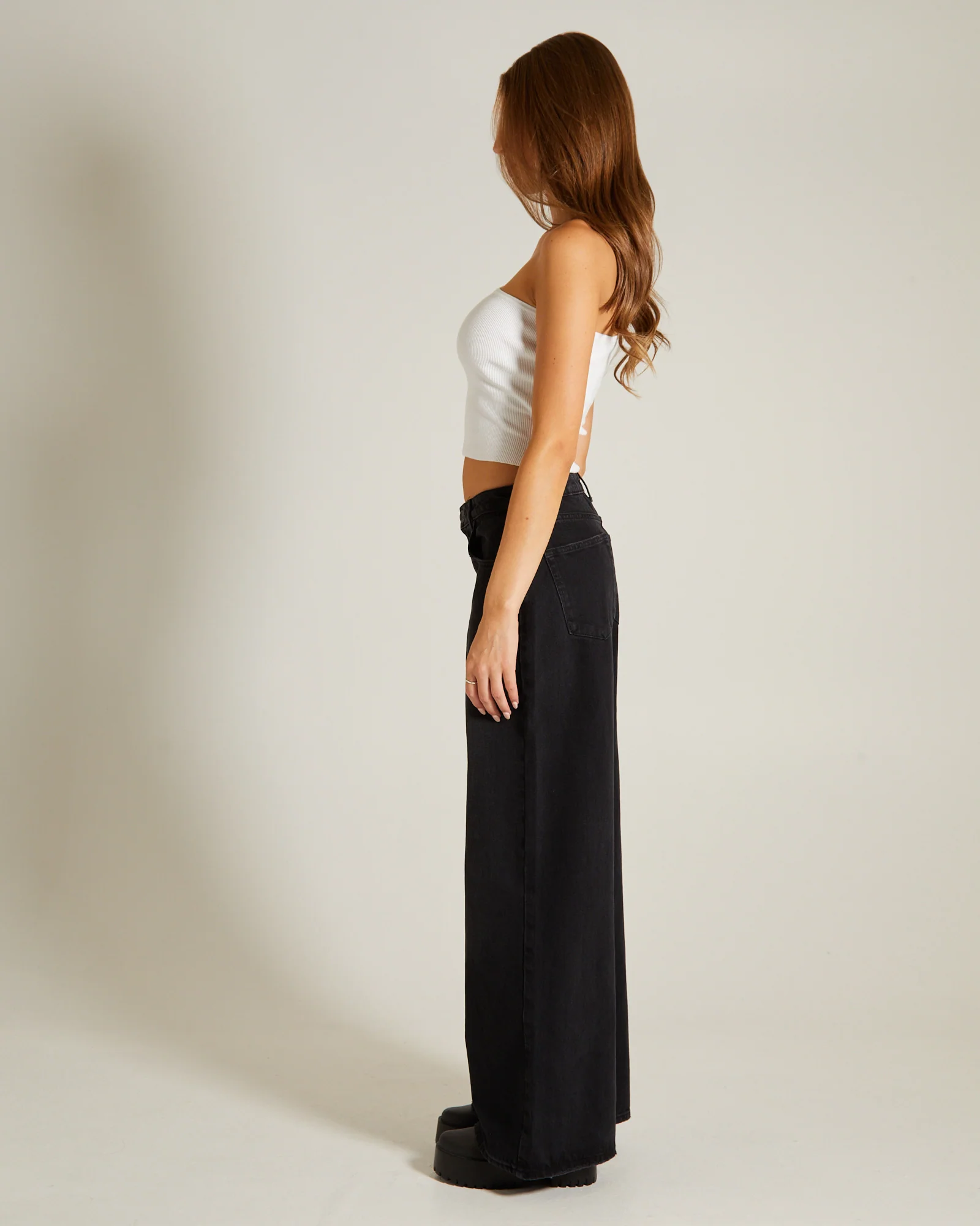 Luxe Knitted One Shoulder Top - Image 4