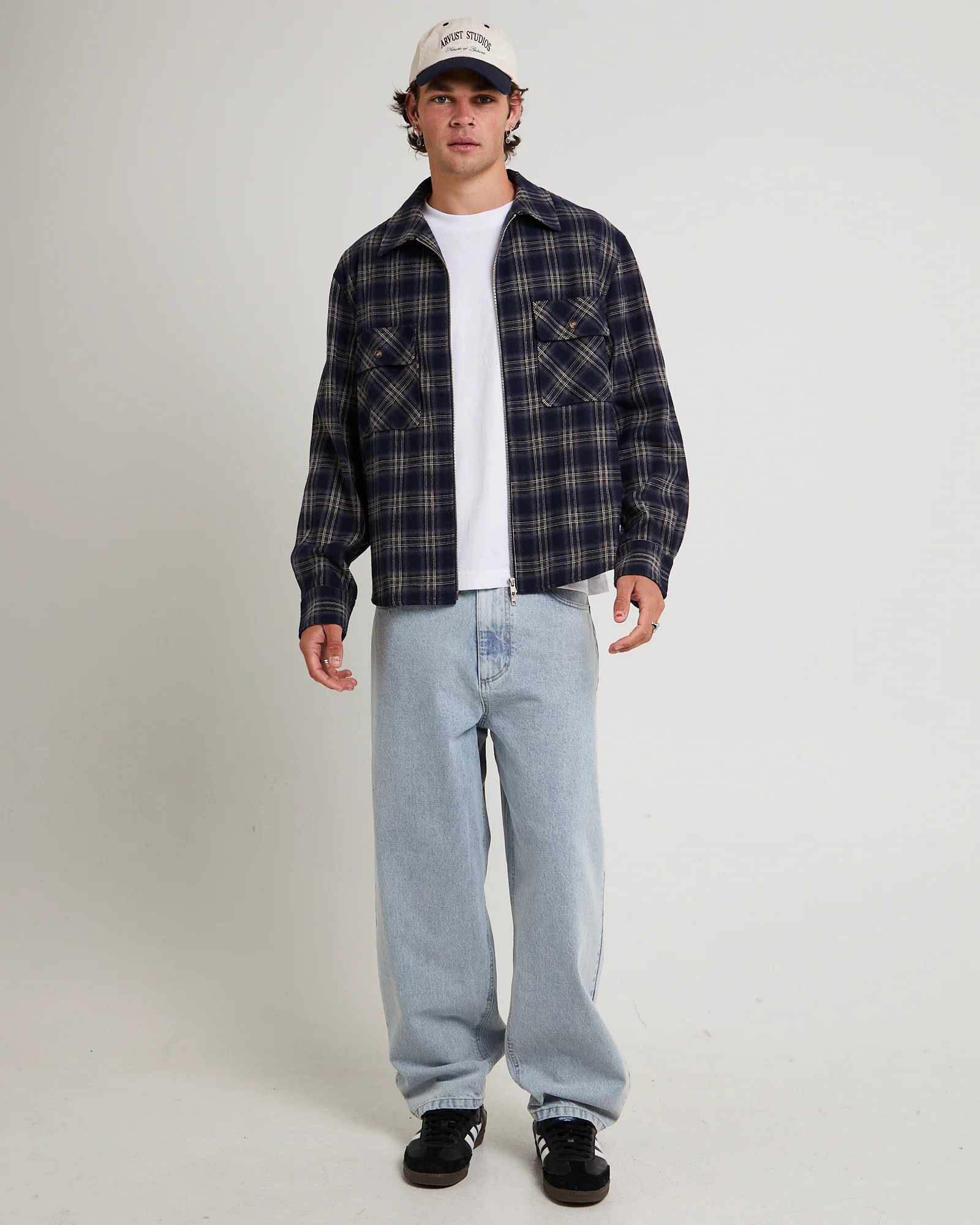 Maker Zip Up Long Sleeve Shirt - Image 3