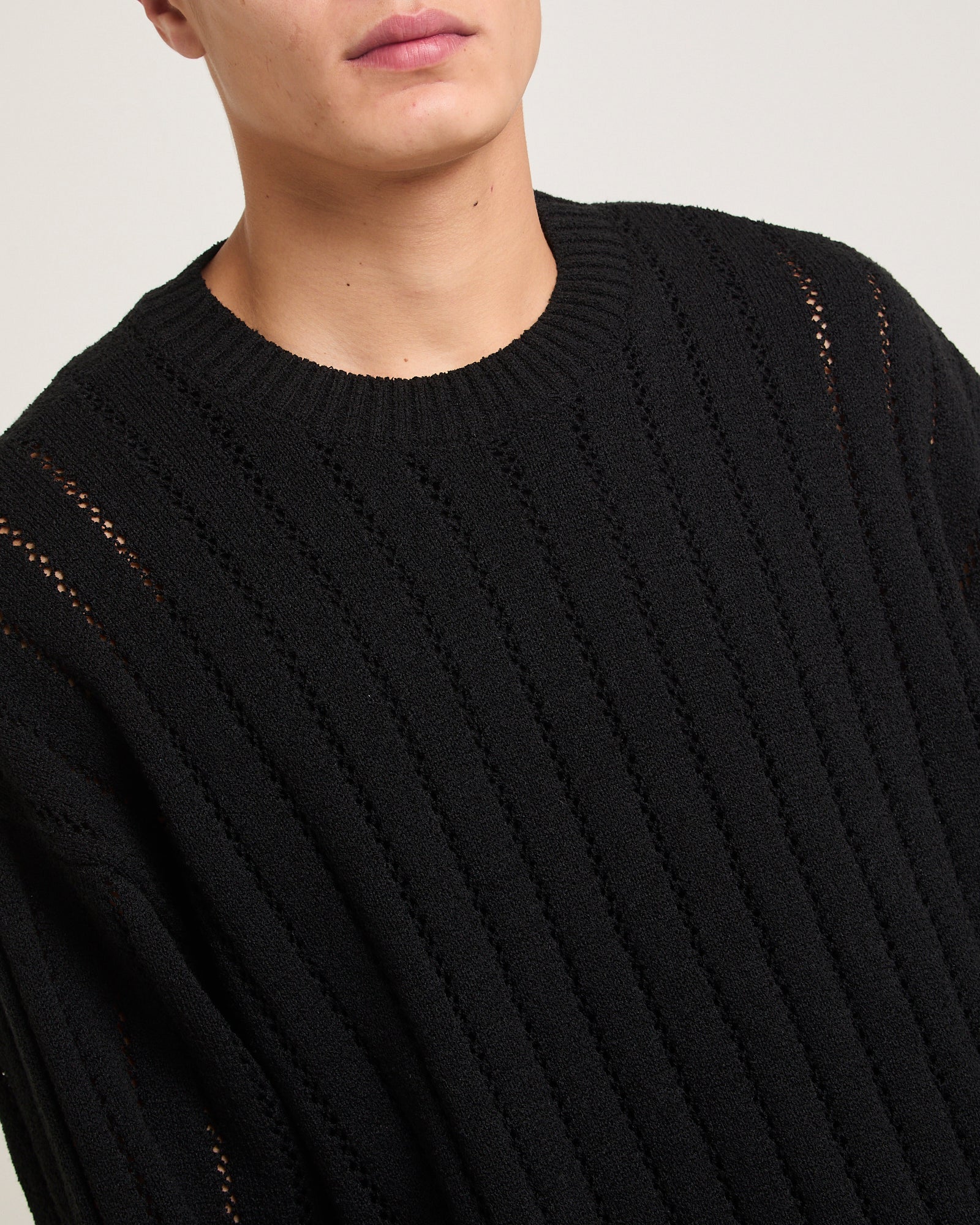 Manual Knit Crew Jumper - Image 5