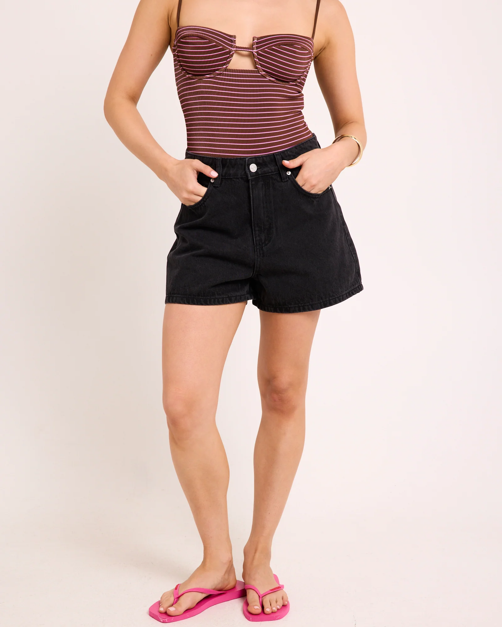 Meka Denim Shorts - Image 2