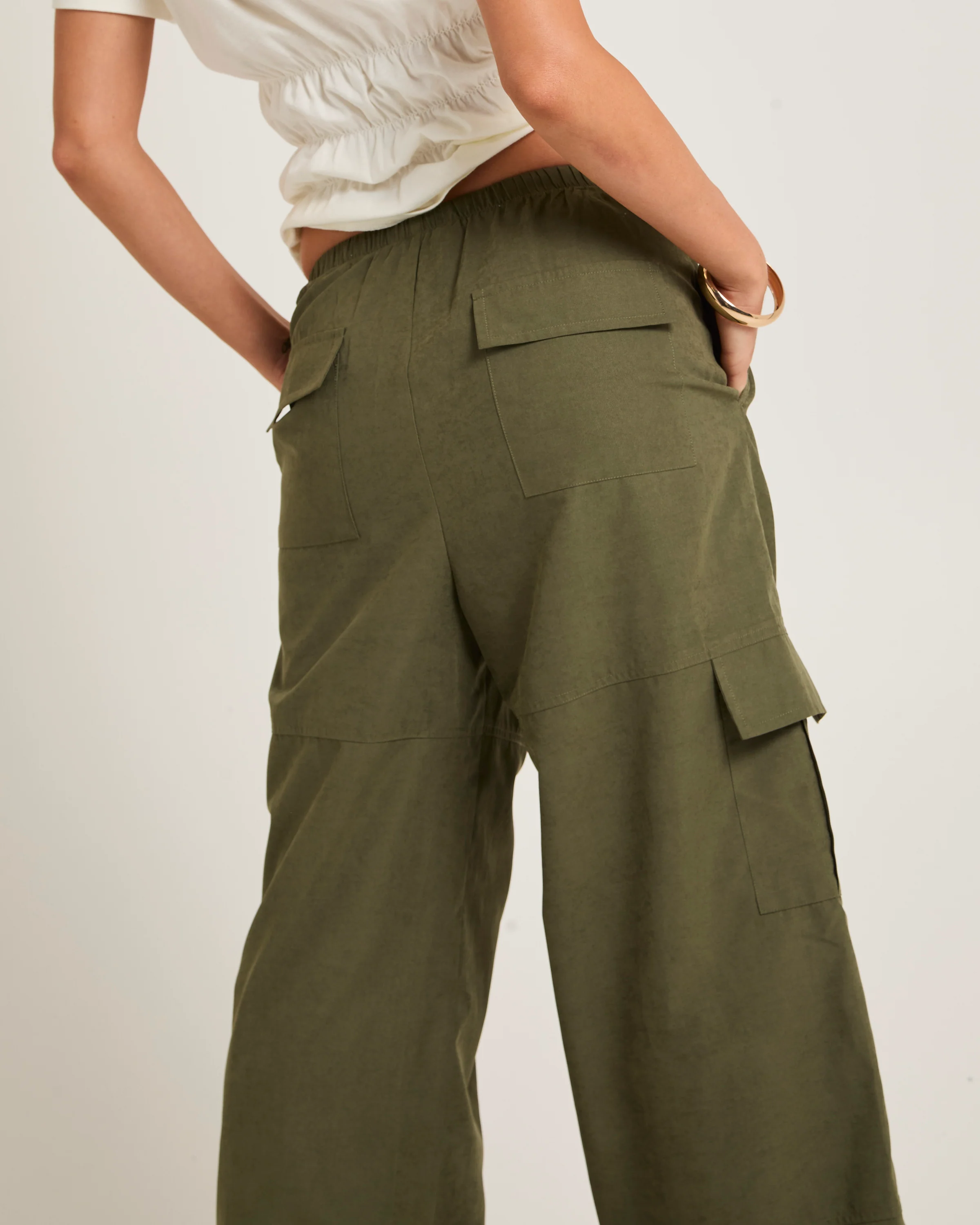 Mia Drap Cargo Pants - Image 5